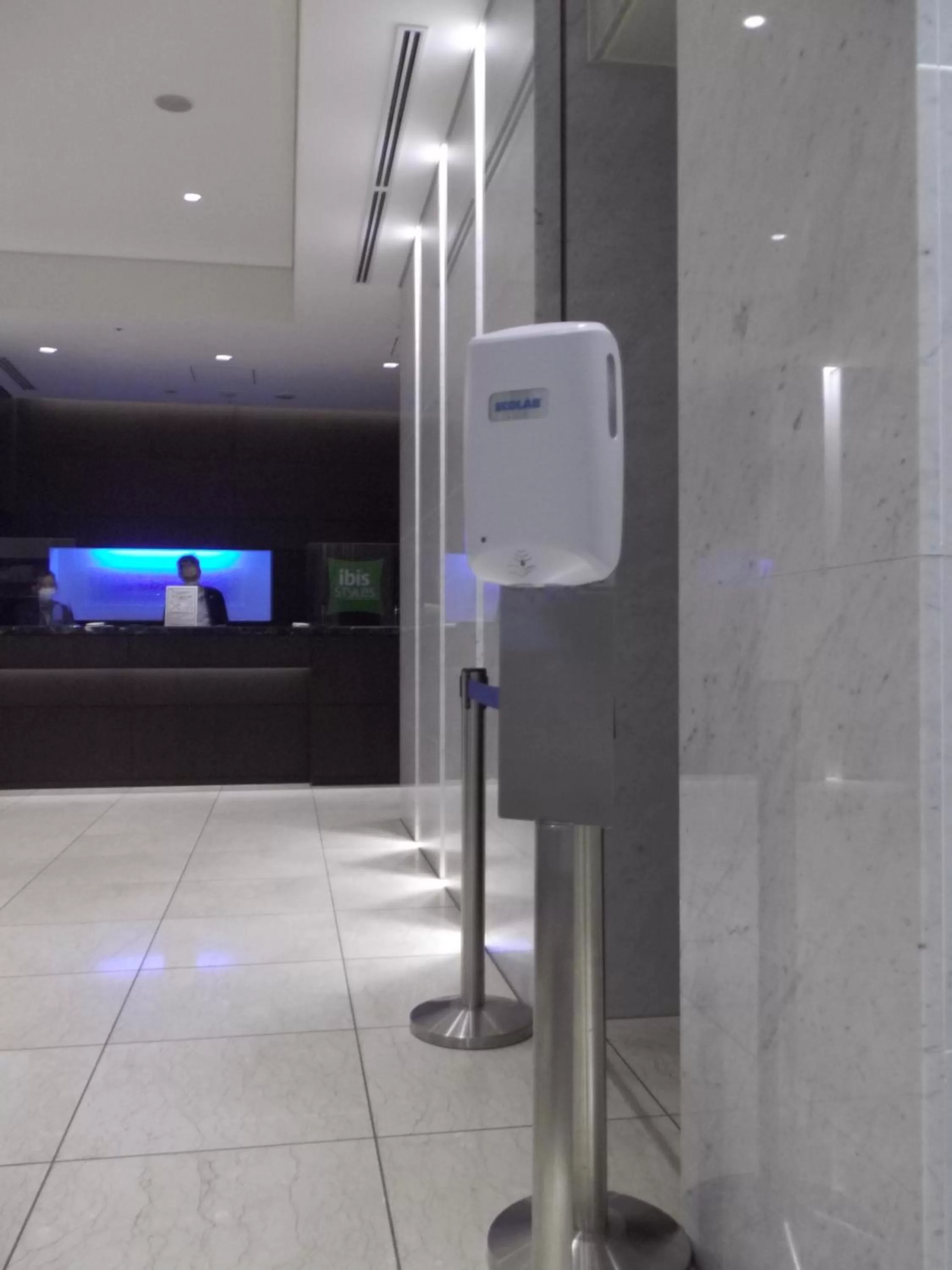 Lobby or reception in ibis Styles Tokyo Ginza