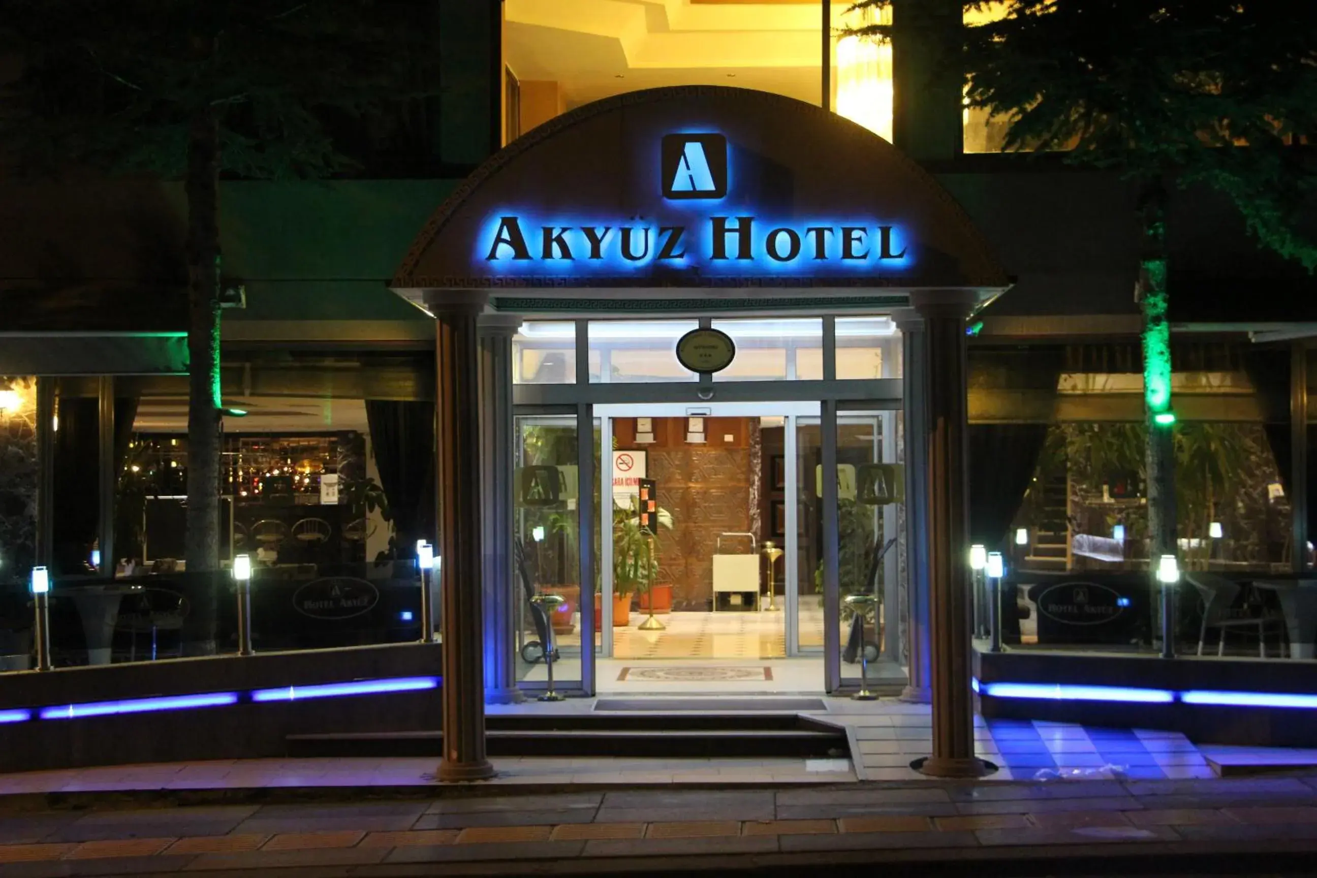 Facade/entrance in Akyuz Hotel