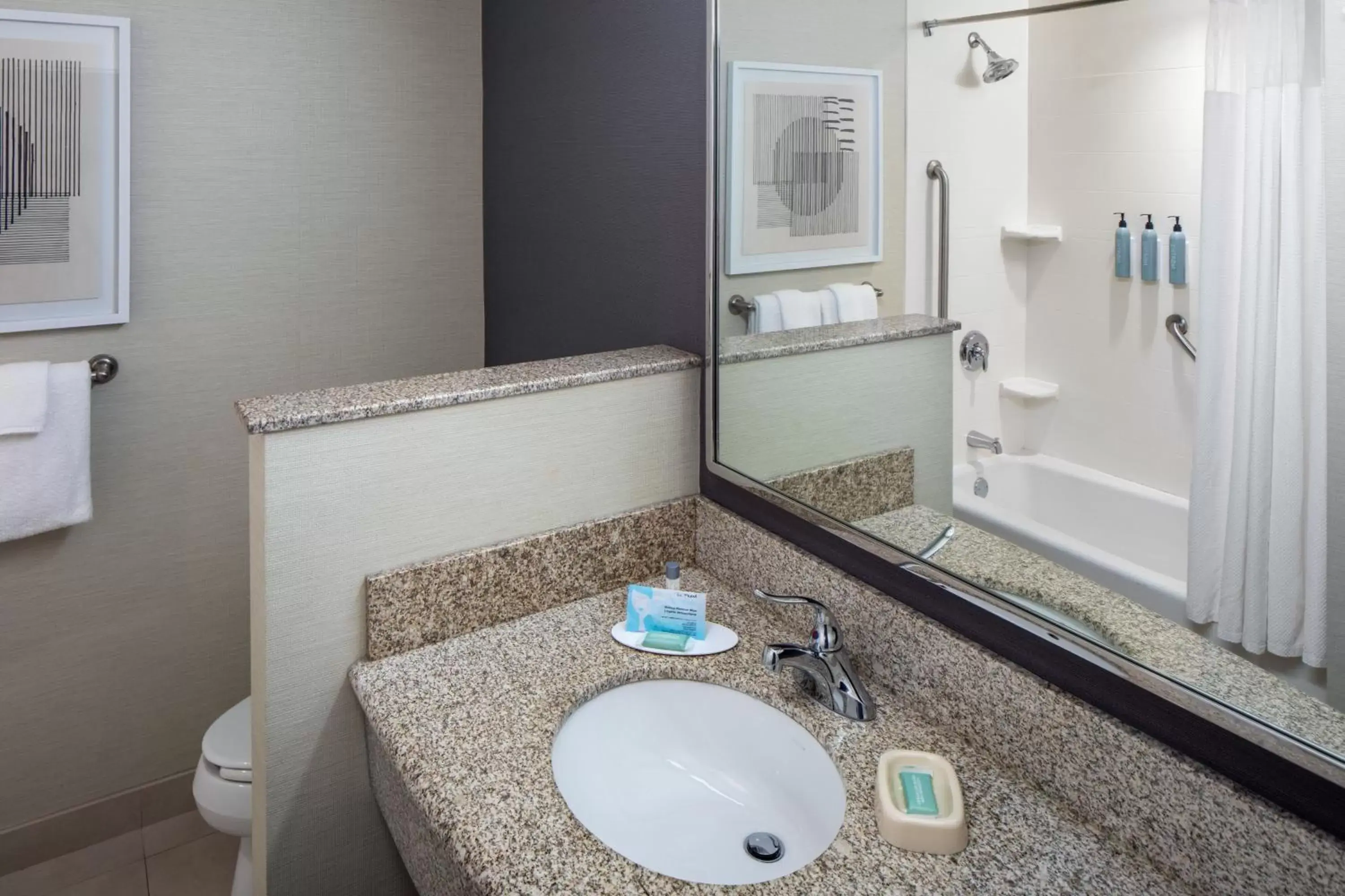Photo of the whole room, Bathroom in Courtyard by Marriott Charleston Downtown/Civic Center