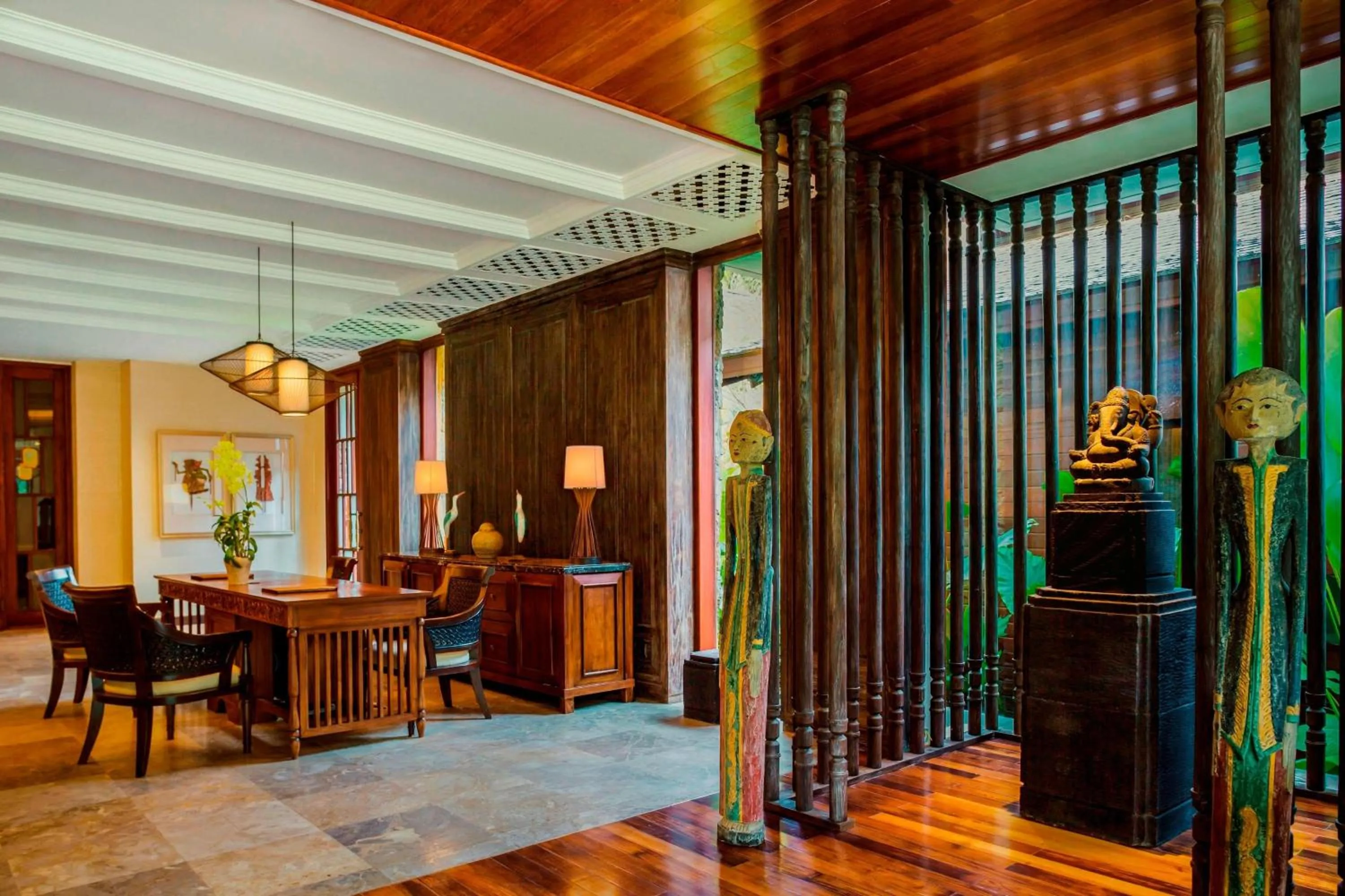 Lobby or reception in Mandapa, a Ritz-Carlton Reserve