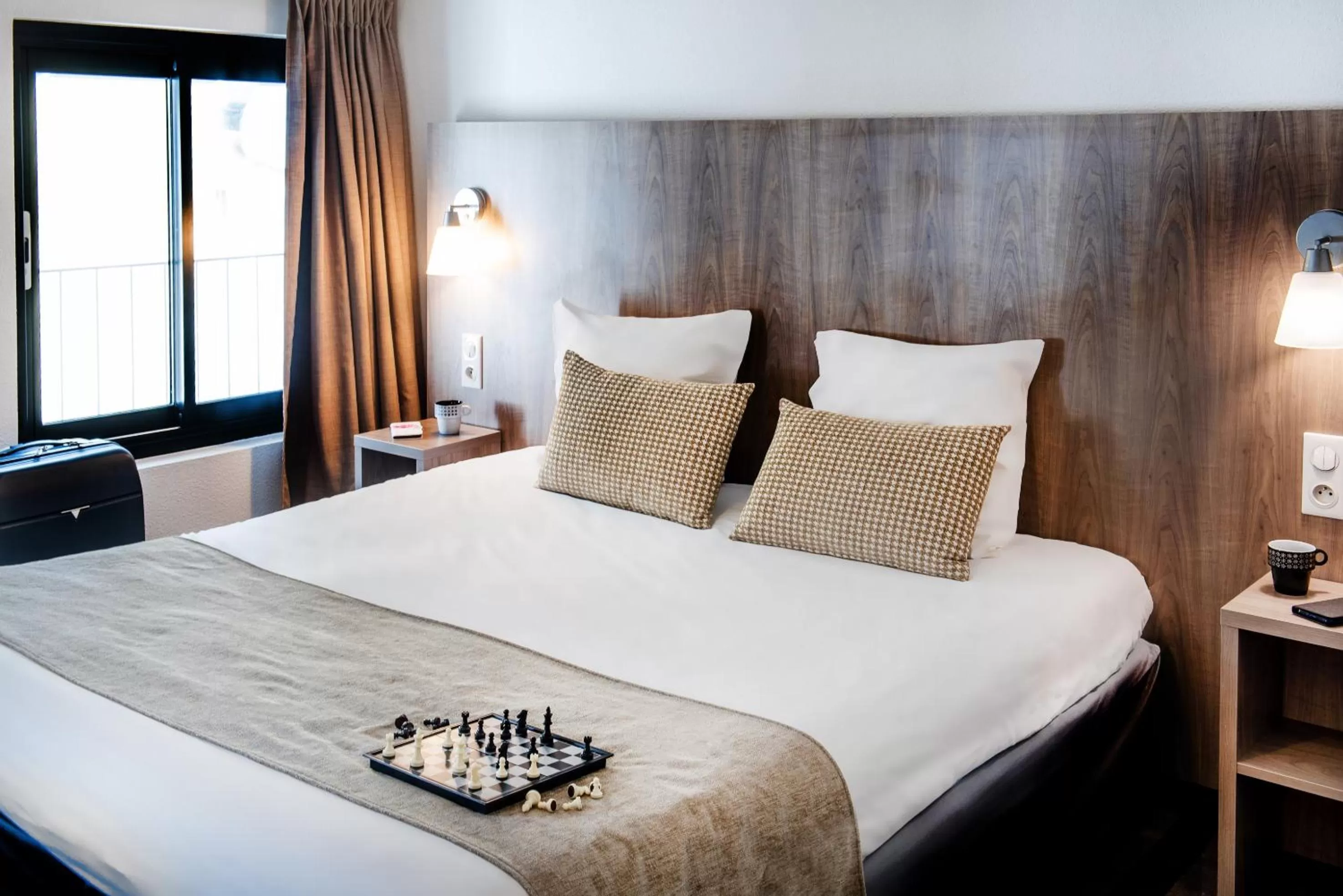 Bed in Hôtel Panorama