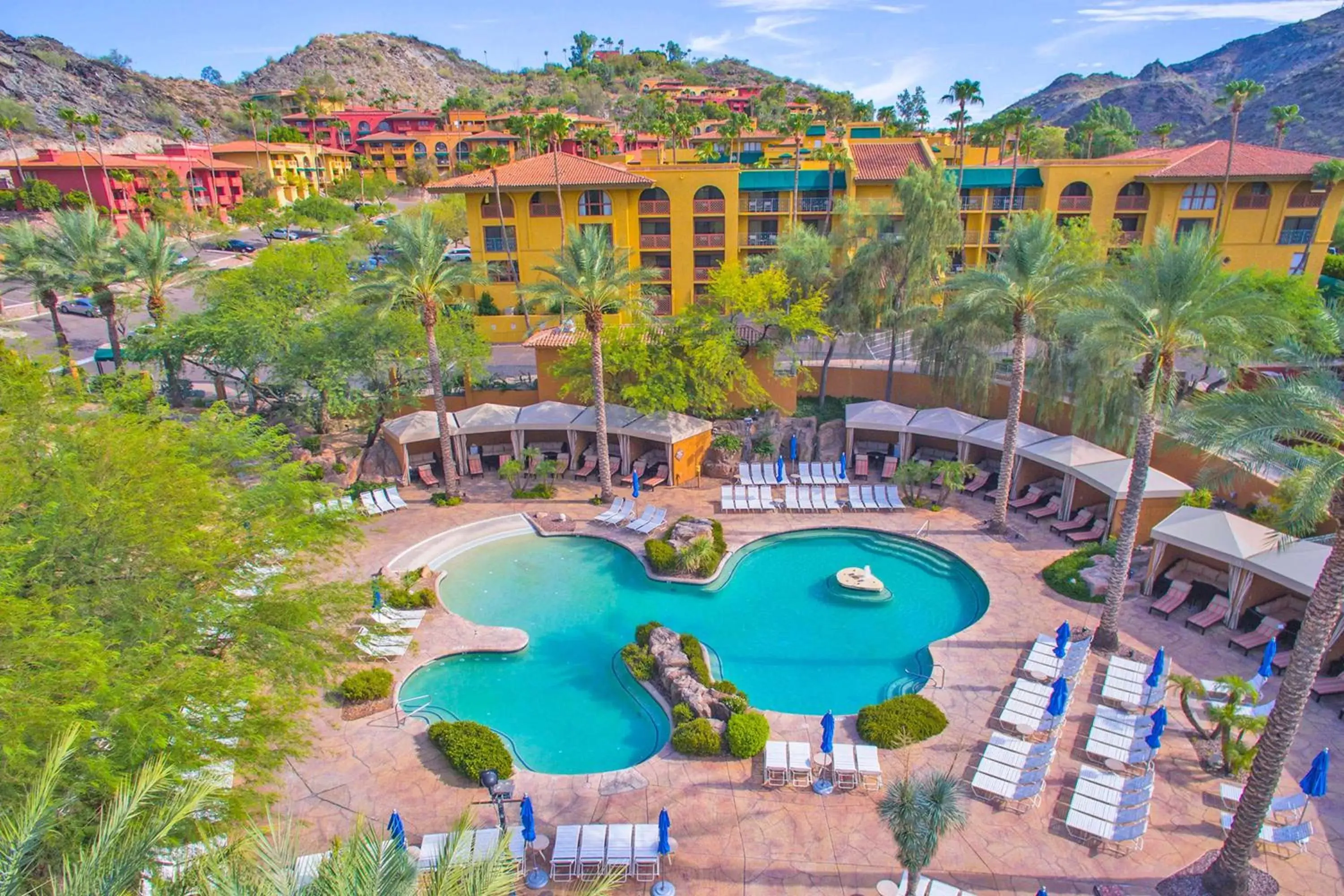 Property building, Pool View in Hilton Phoenix Tapatio Cliffs Resort