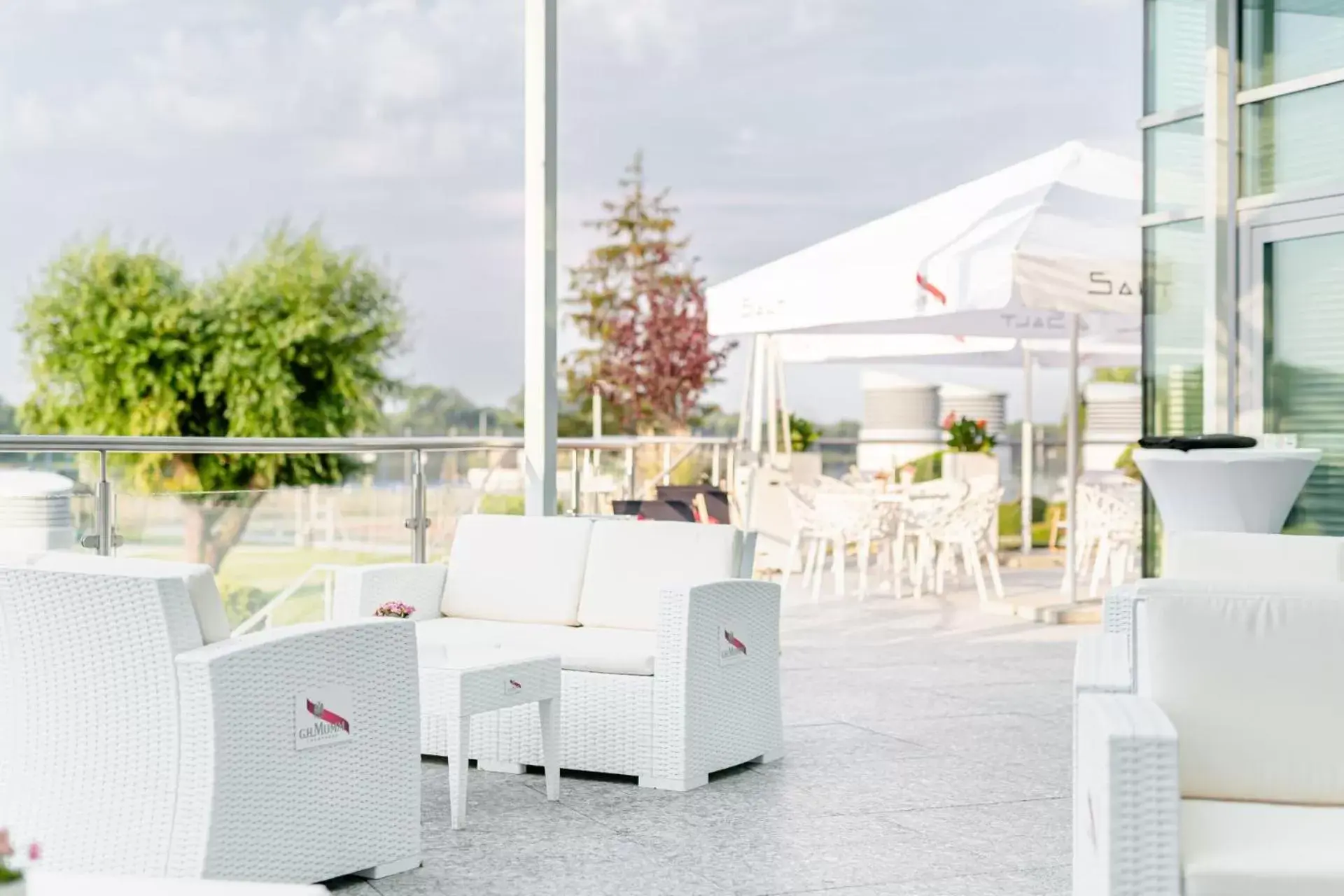 Balcony/Terrace in Copernicus Toruń Hotel