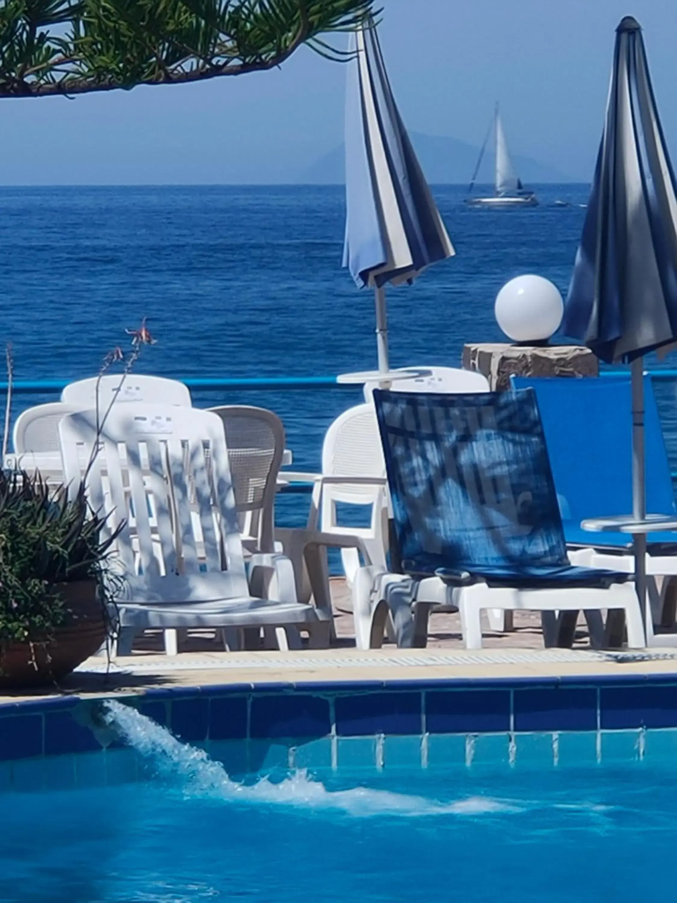 Natural landscape, Swimming Pool in La Playa Blanca Hotel & Ristorante