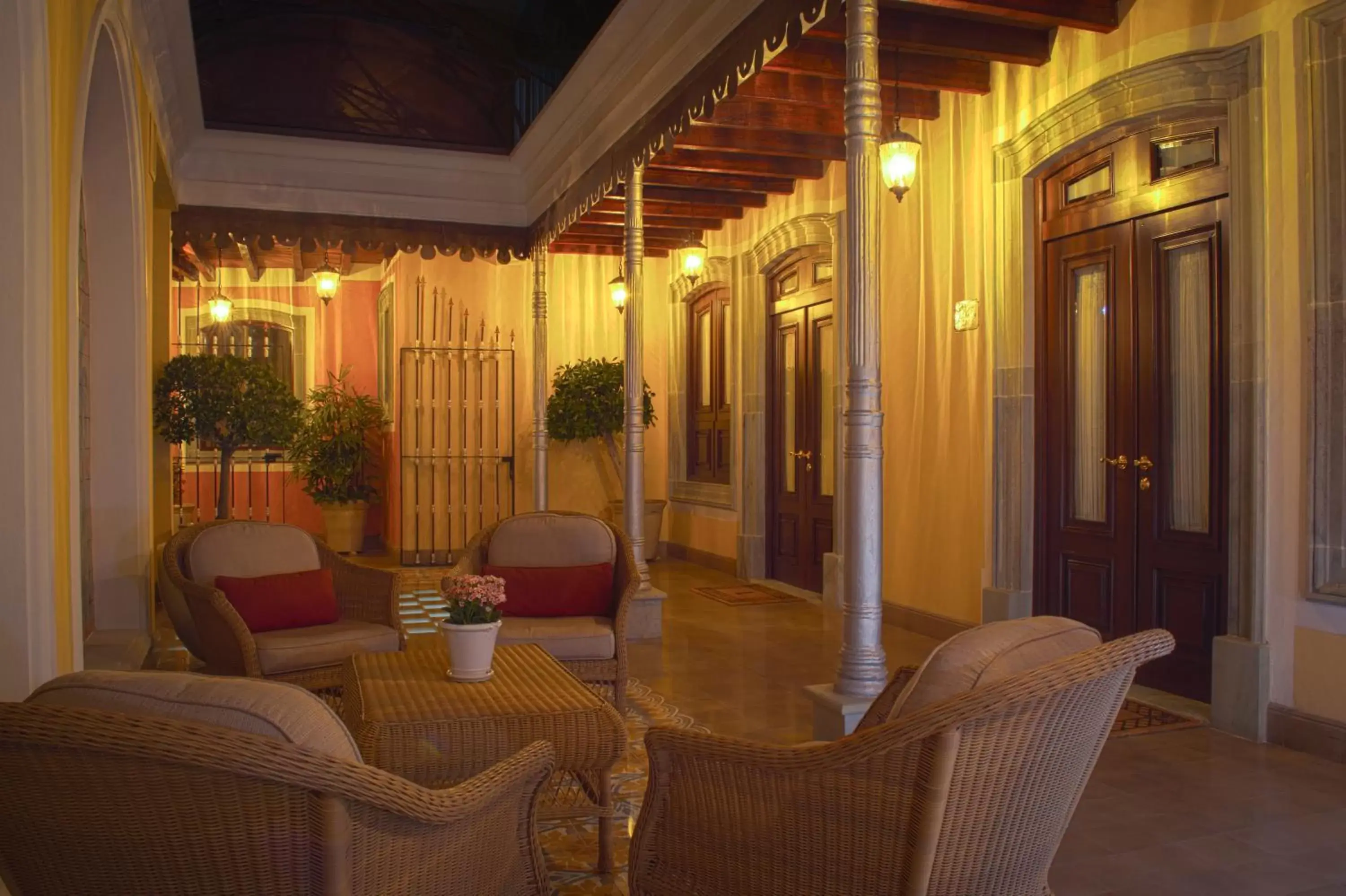 Balcony/Terrace in Villa Maria Cristina Hotel