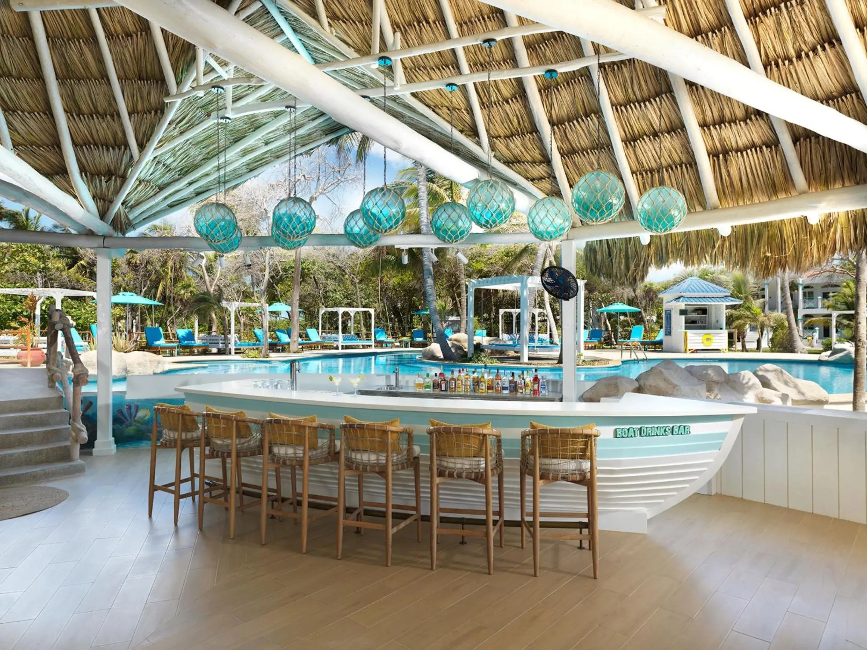 Lounge or bar, Restaurant/Places to Eat in Margaritaville Beach Resort Ambergris Caye - Belize