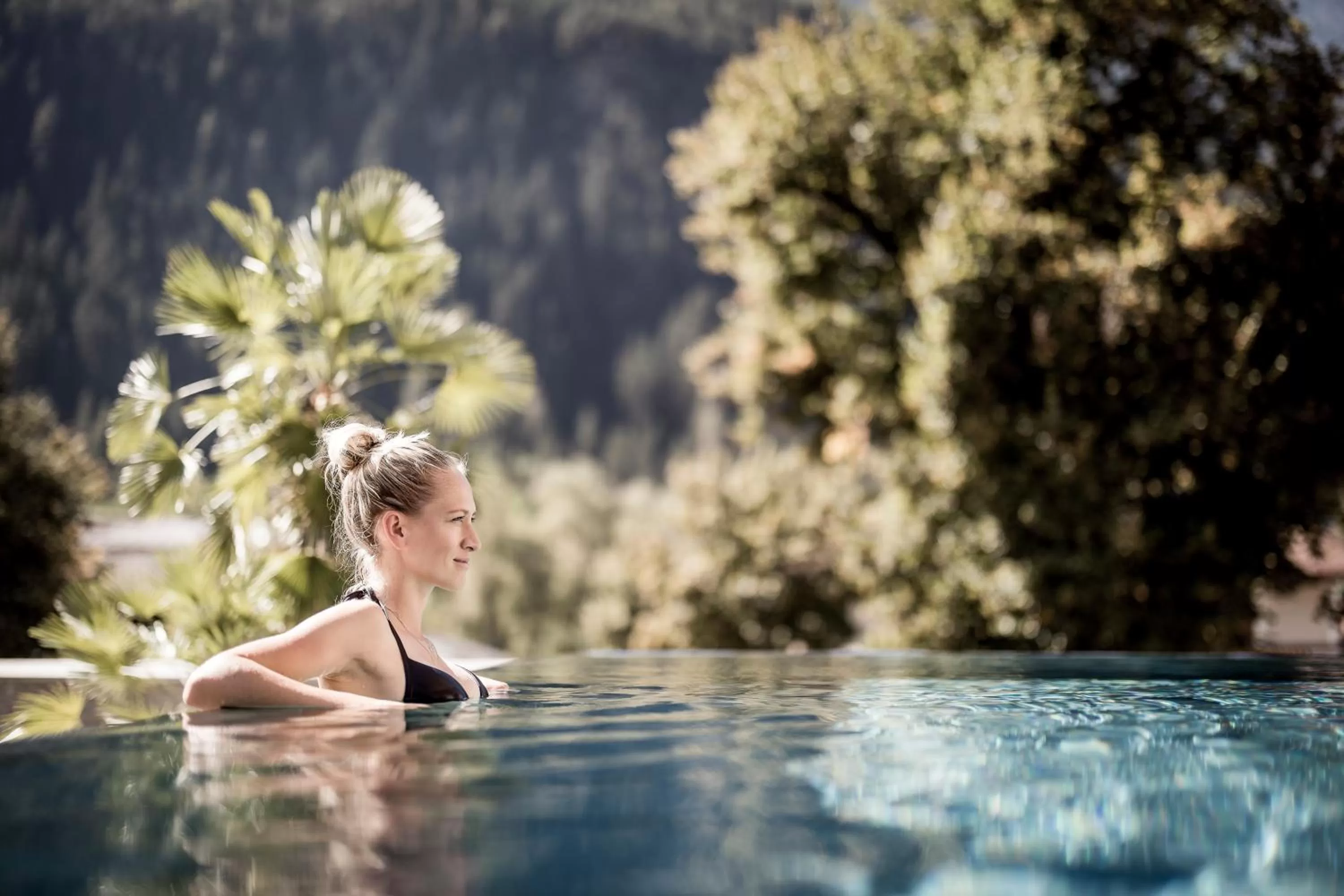 Swimming pool in Posthotel Kassl 4-Sterne-Superior