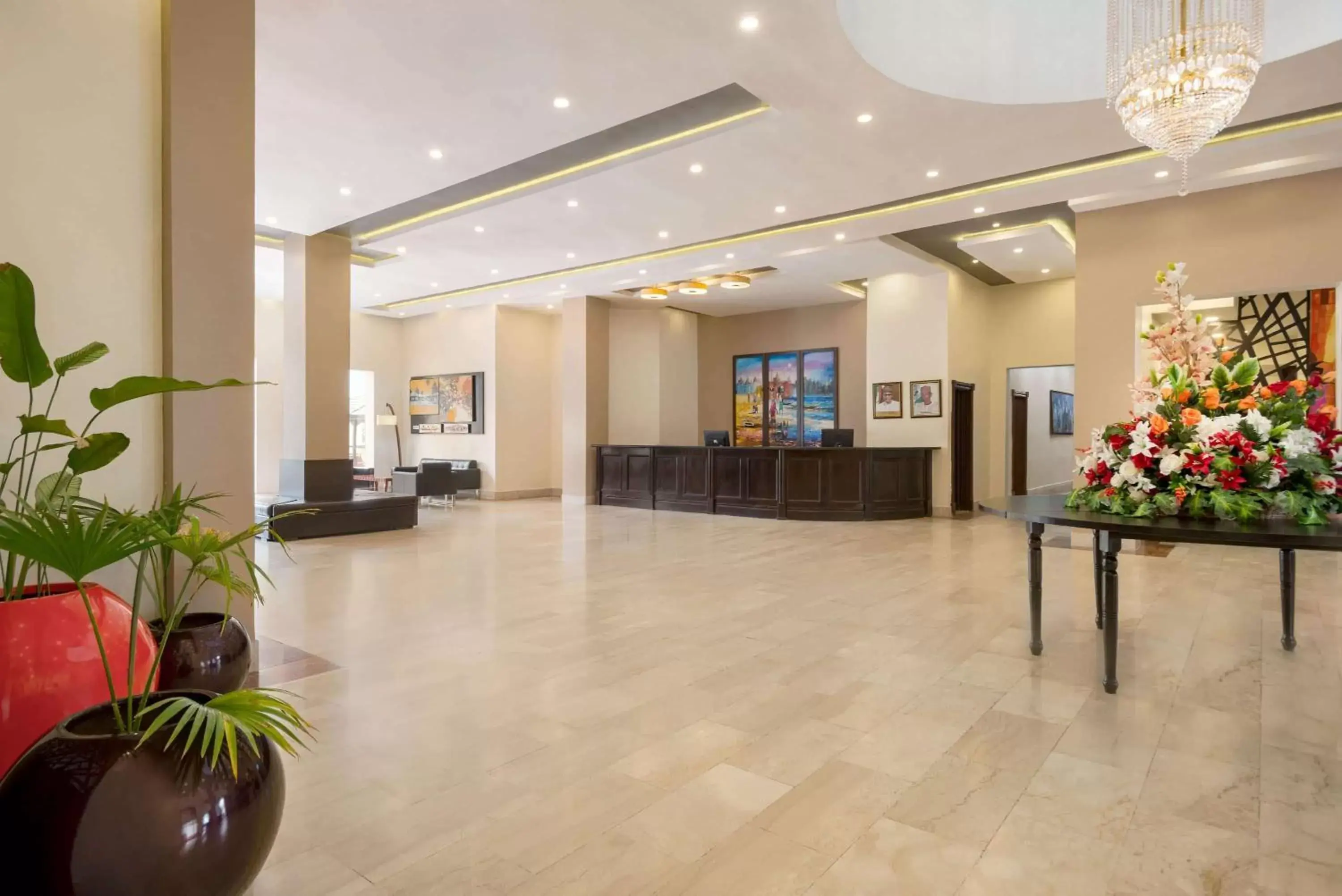 Lobby or reception in Hawthorn Suites by Wyndham Abuja