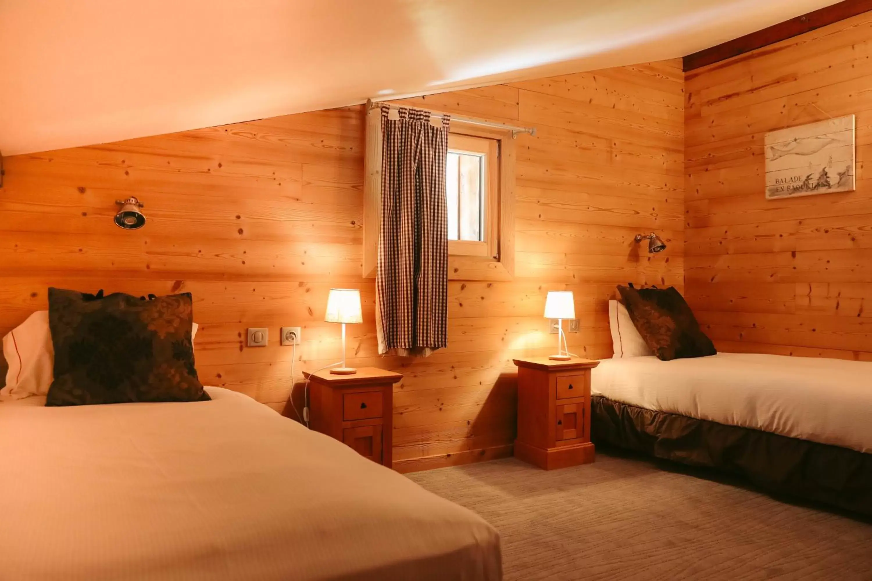 Bedroom, Bed in Les Grands Montets Hotel & Spa