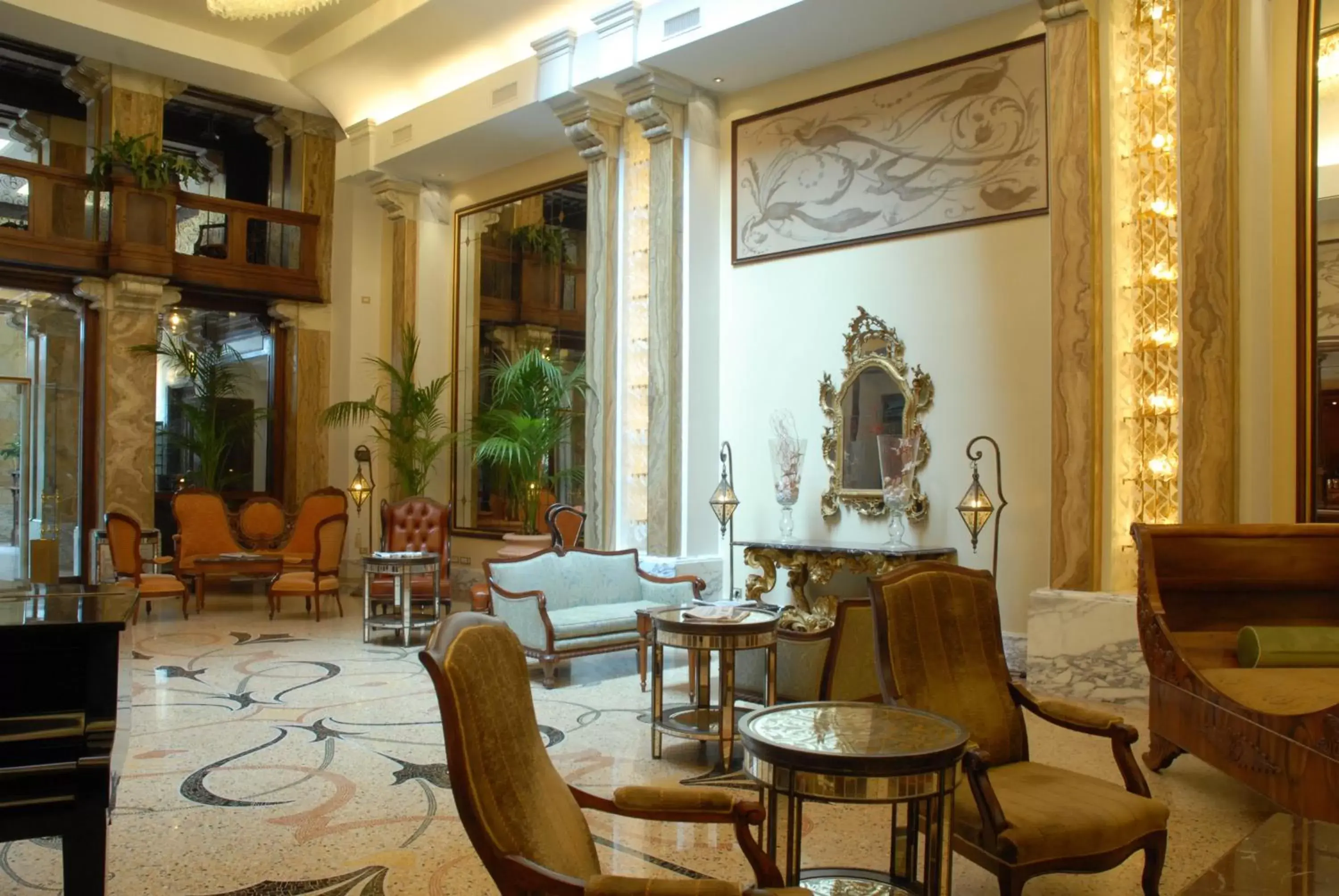 Lobby or reception, Seating Area in Grand Hotel Savoia