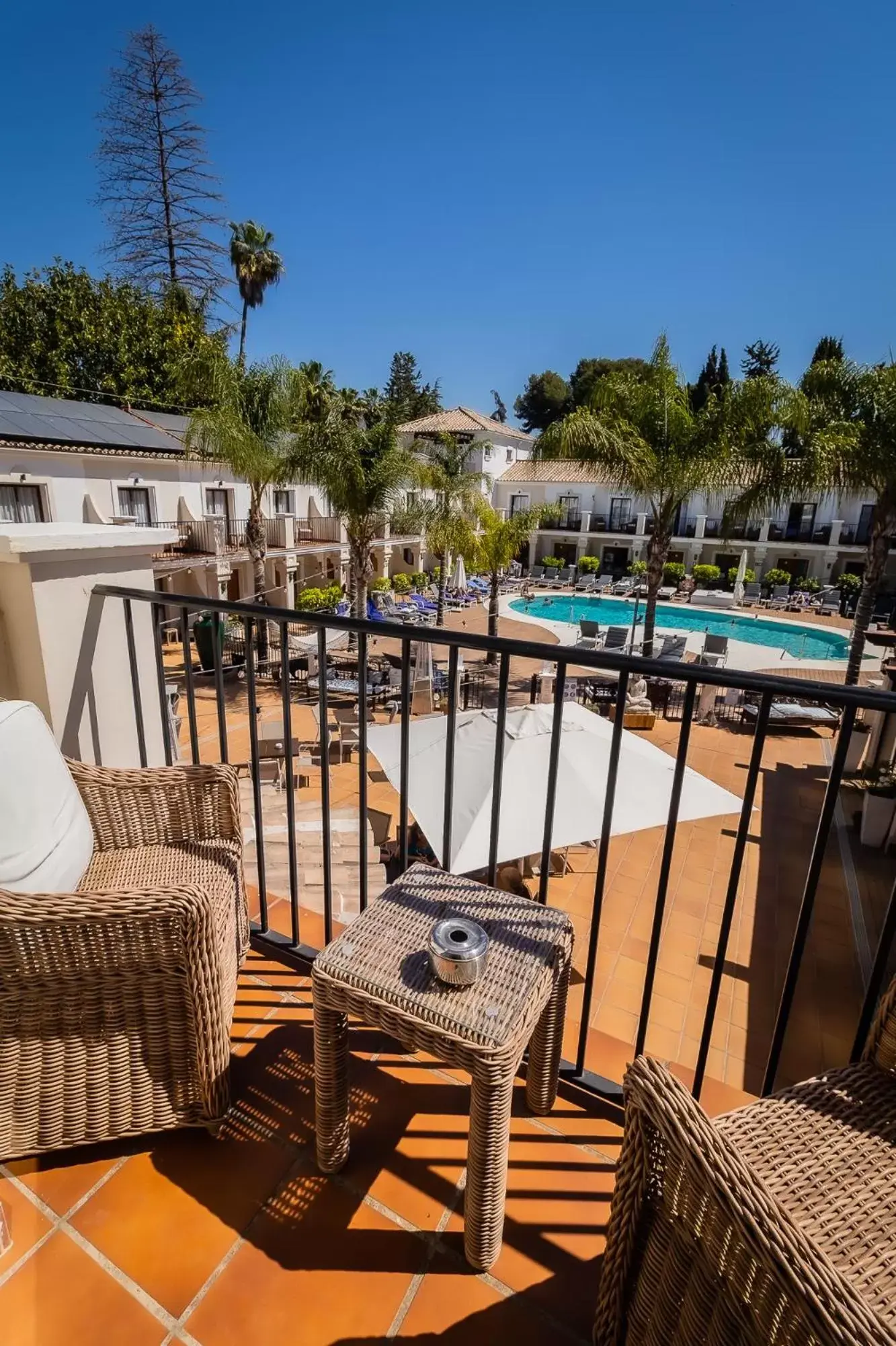 Balcony/Terrace in Paloma Blanca Boutique Hotel- Adults Recommended