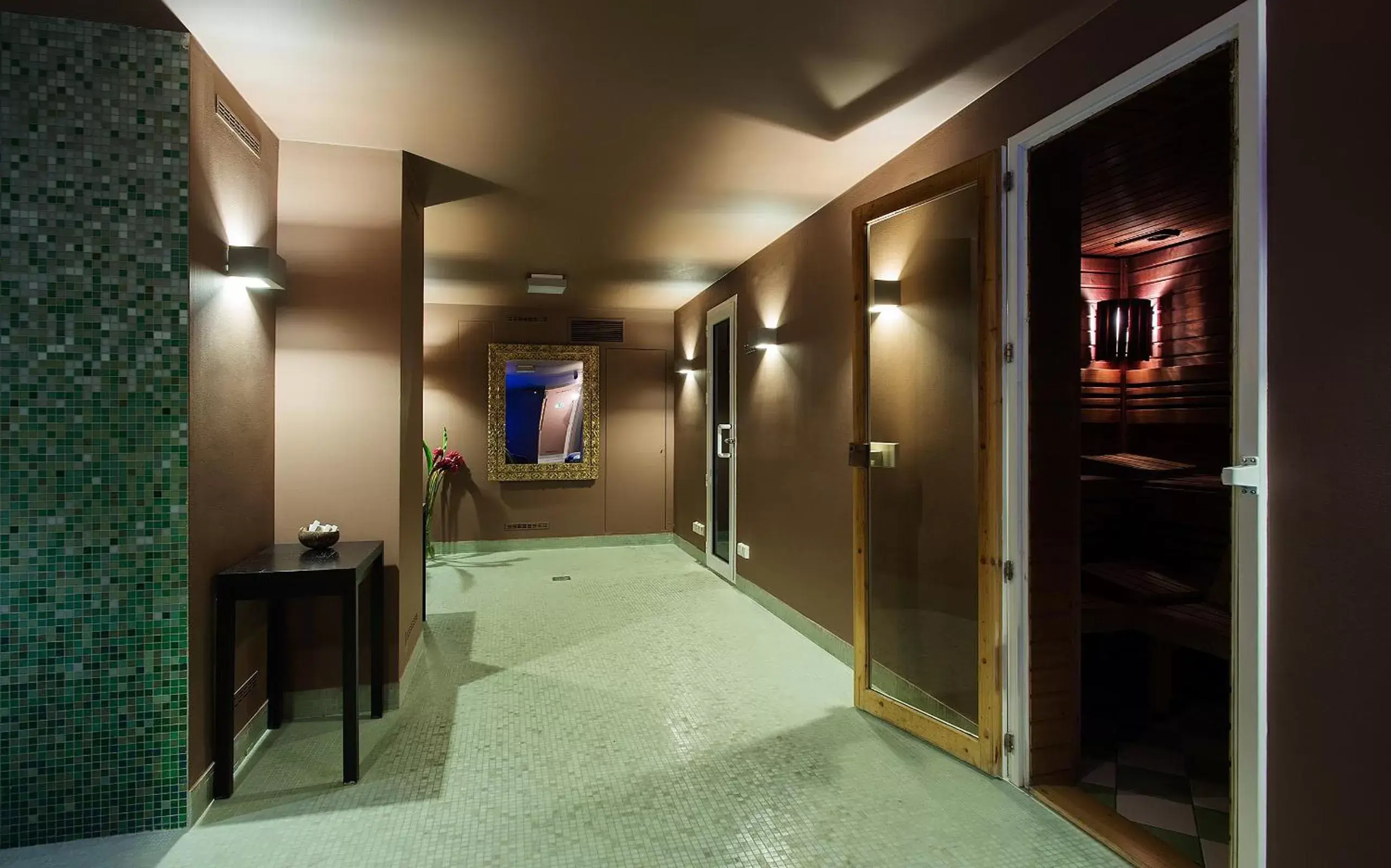 Sauna, Lobby/Reception in Le Palais Art Hotel Prague