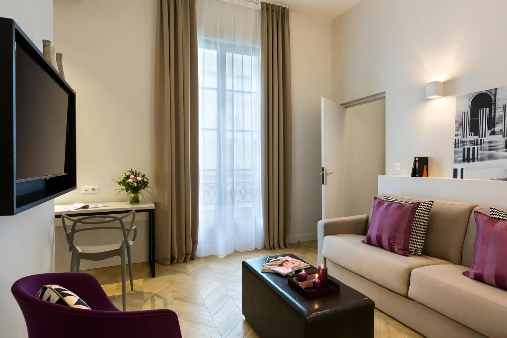 TV and multimedia in Citadines Opéra Paris