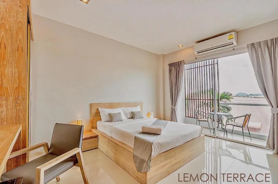 Bed in Lemonade Phuket Hotel -SHA Plus