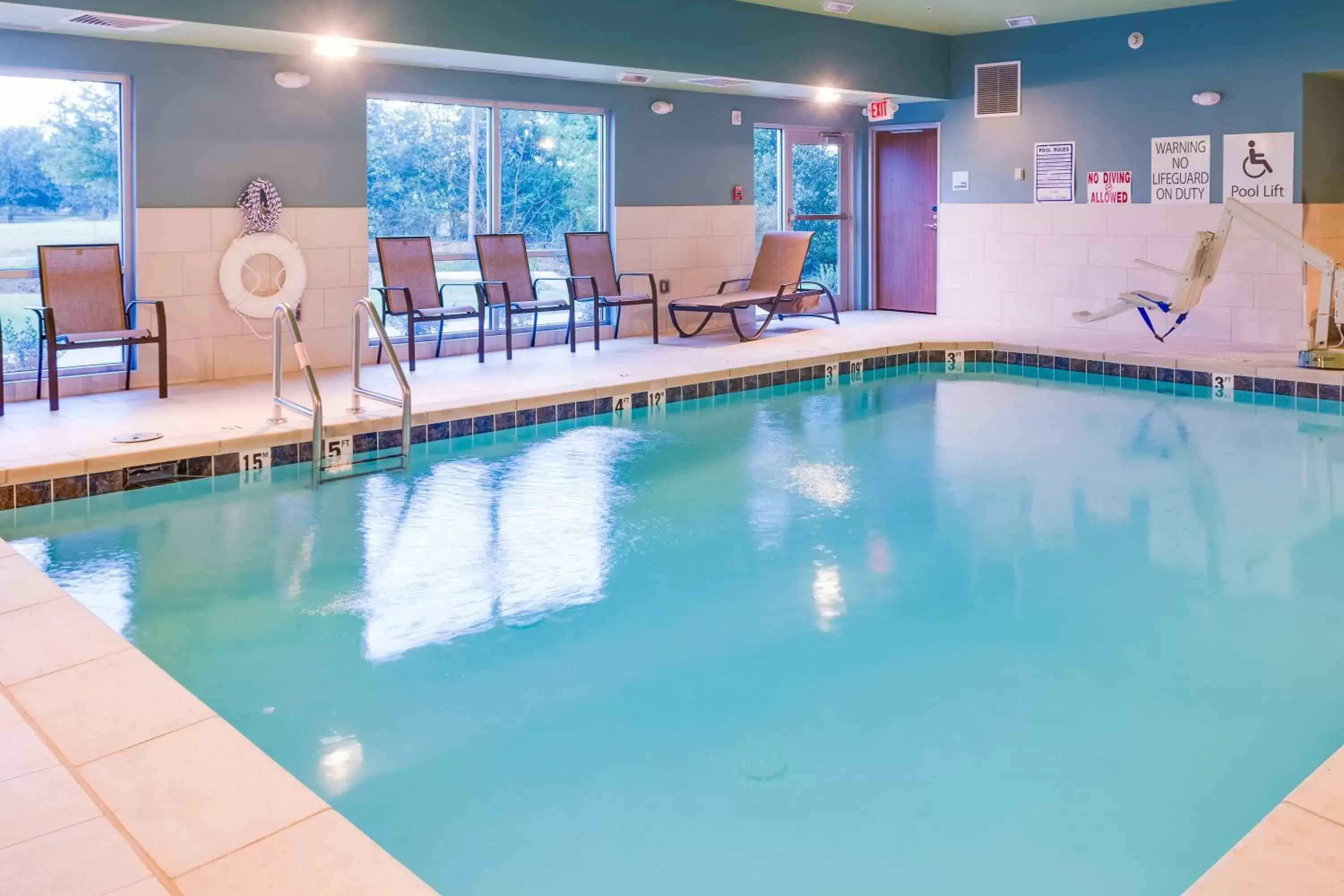 Swimming Pool in Holiday Inn Express & Suites Russellville, an IHG Hotel