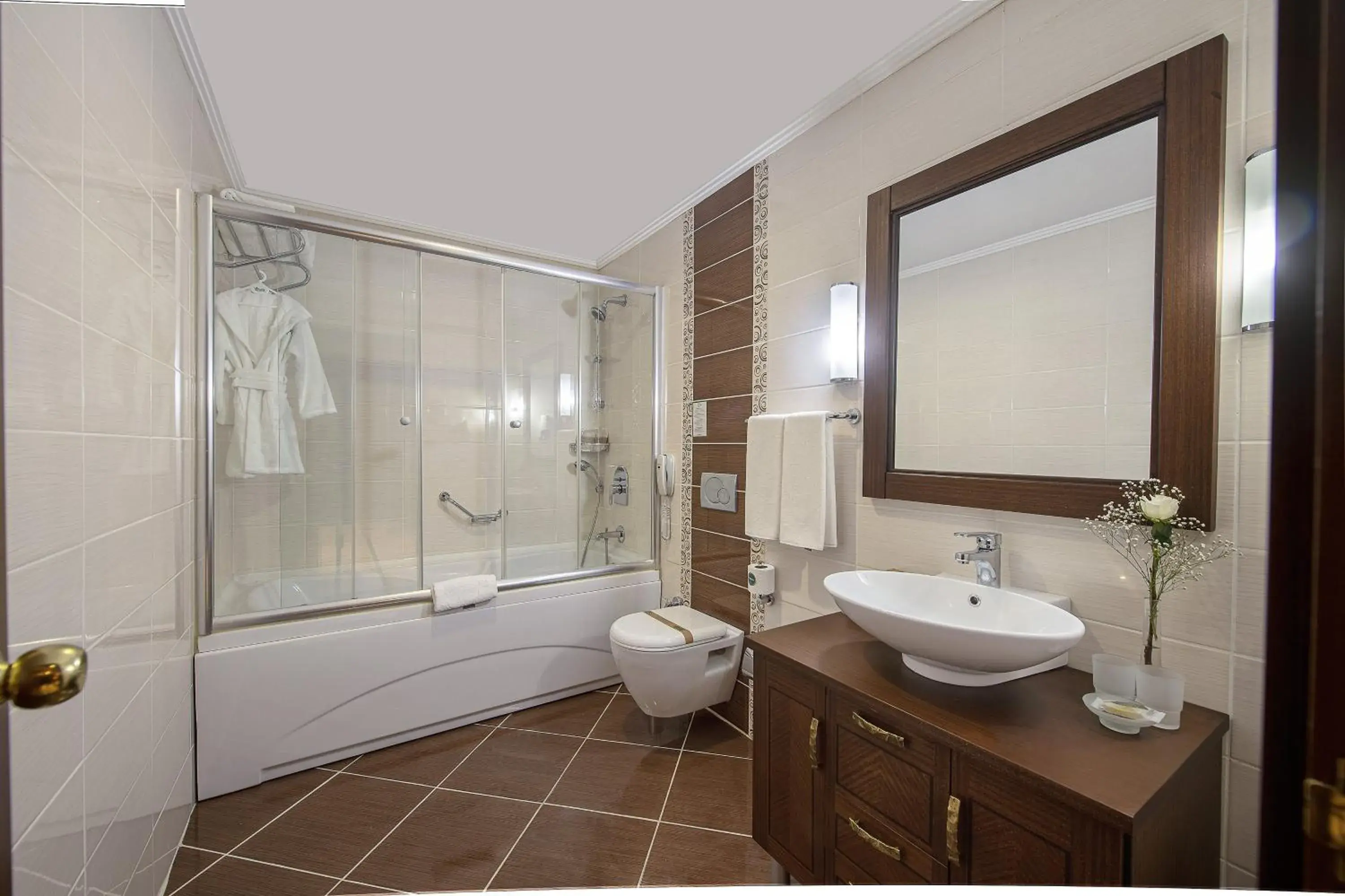 Bathroom in Megasaray Westbeach Antalya - All Inclusive