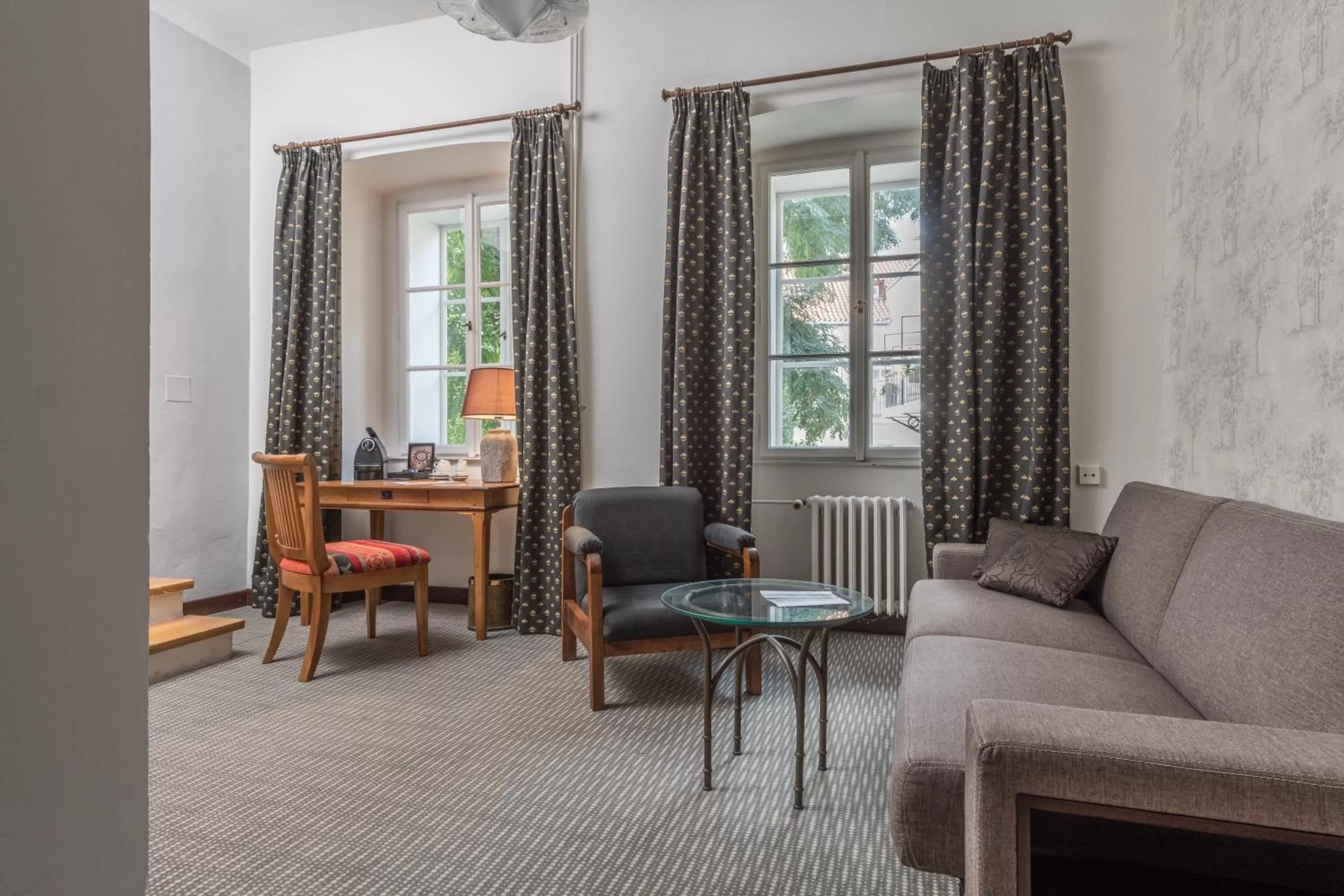 Living room in Monastery Garden Prague