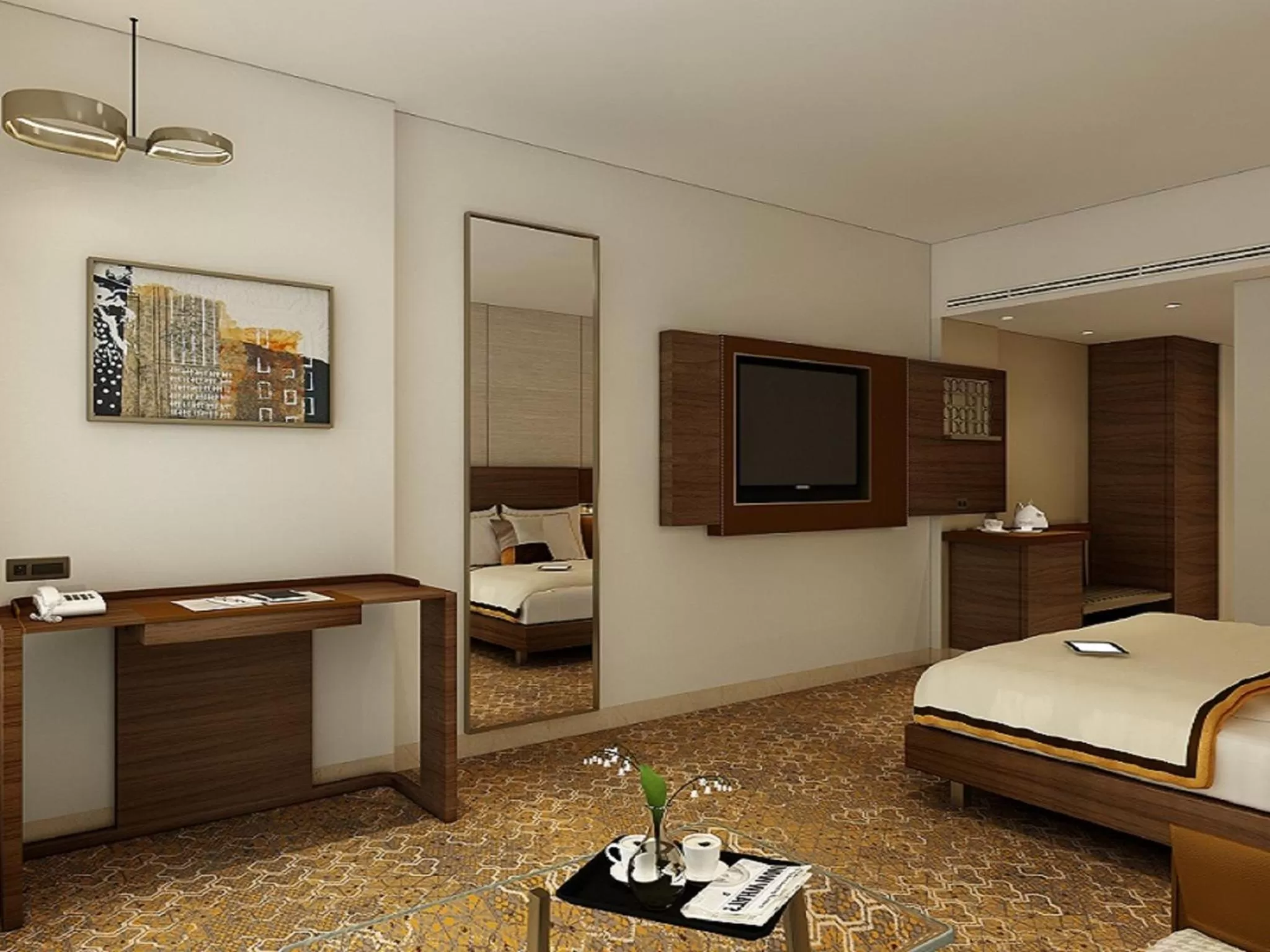 Coffee/tea facilities, Bed in Sayaji Indore