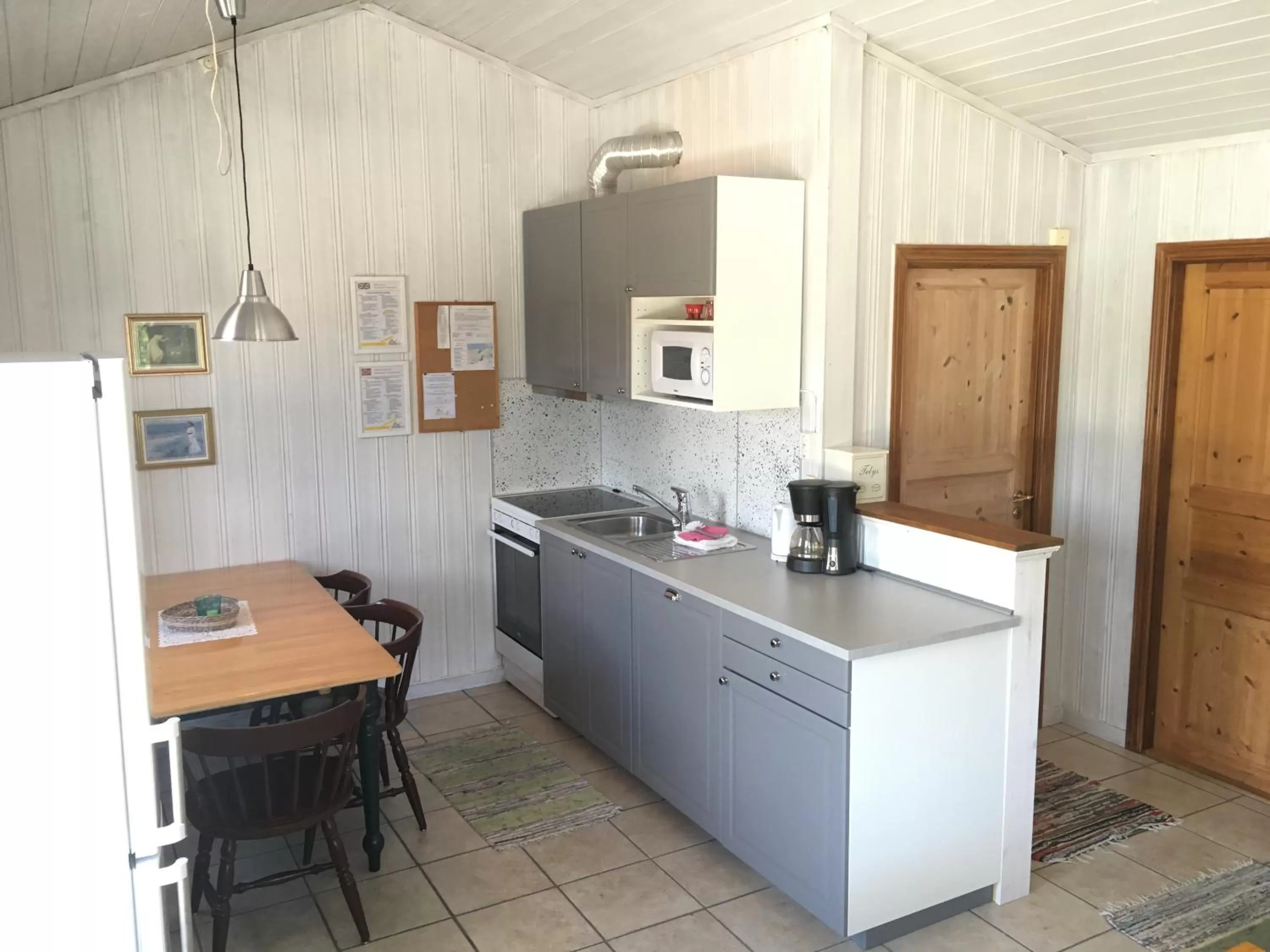 Kitchen or kitchenette in Sørlandet Feriesenter