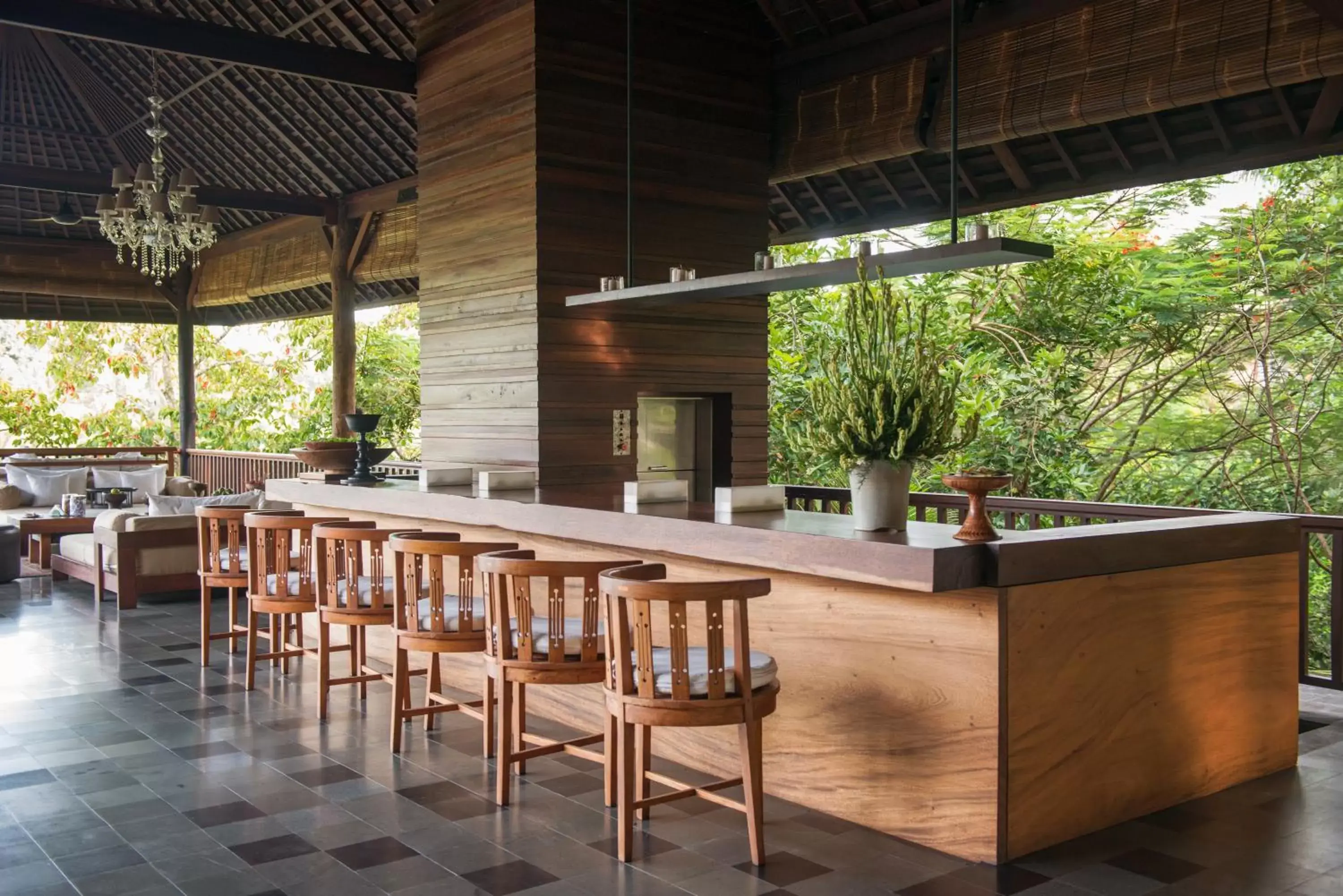 Lobby or reception, Restaurant/Places to Eat in Komaneka at Bisma Ubud