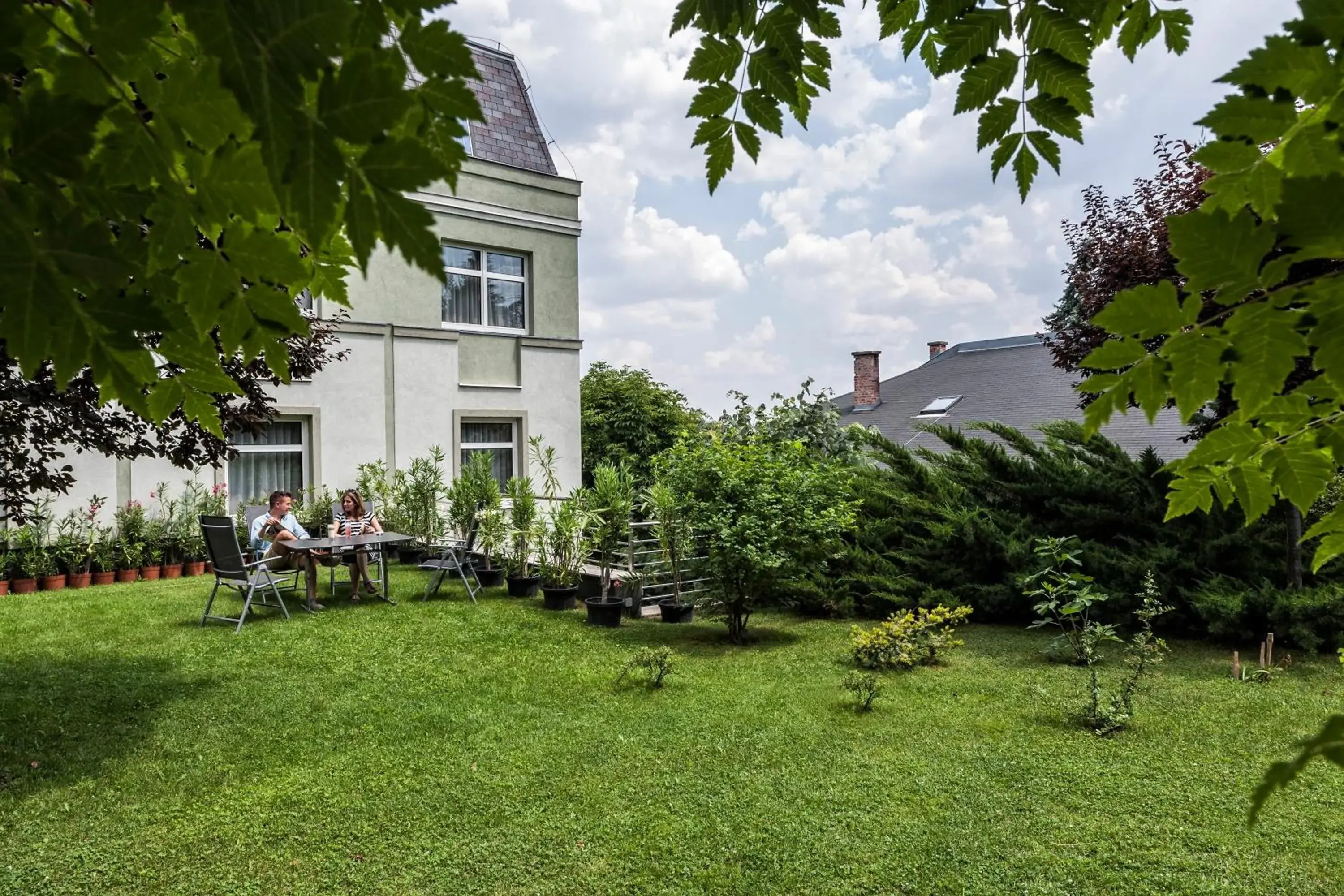 Garden, Property Building in Jagelló Business Hotel