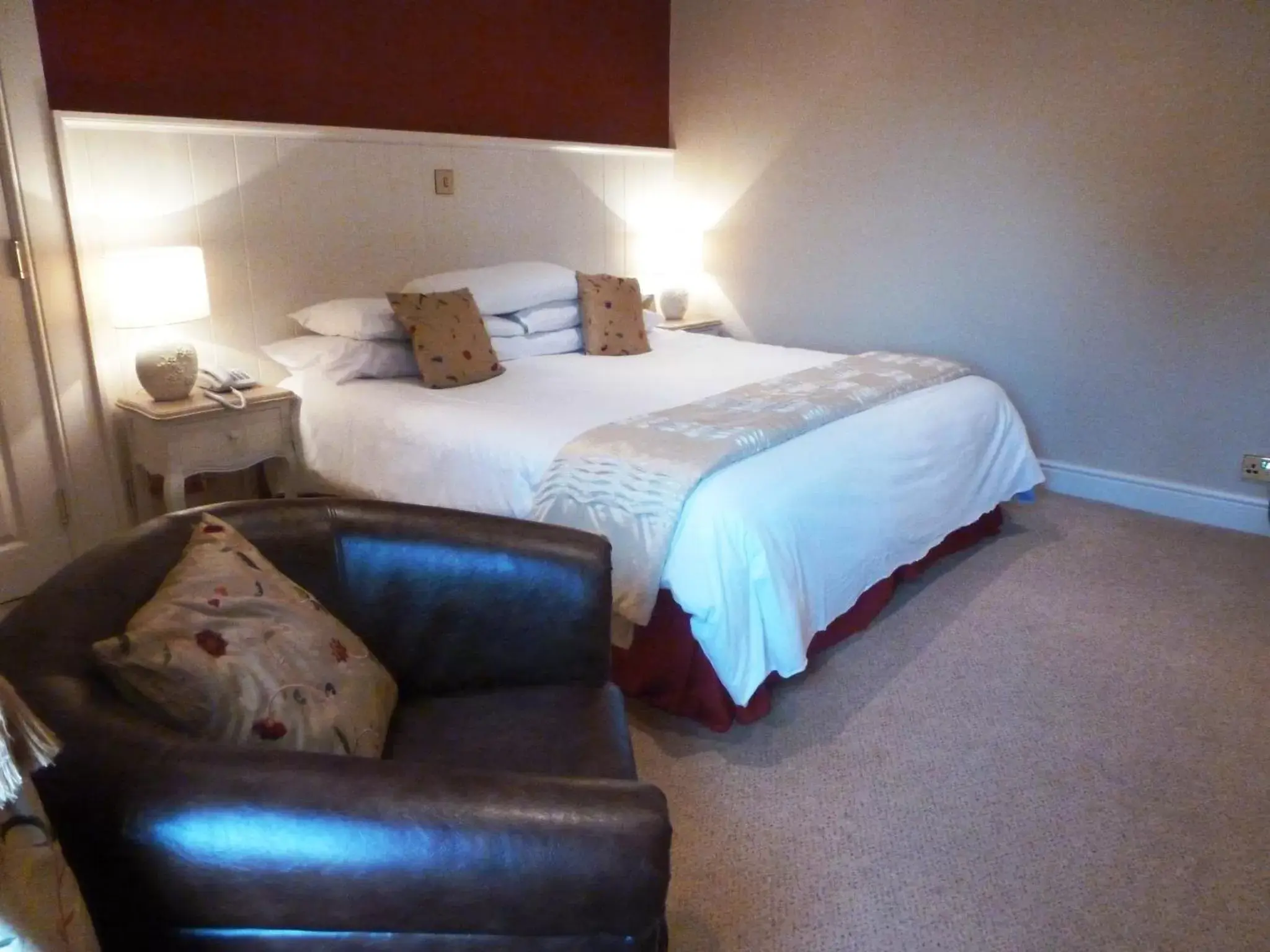 Bedroom, Bed in Blackaddie House Hotel