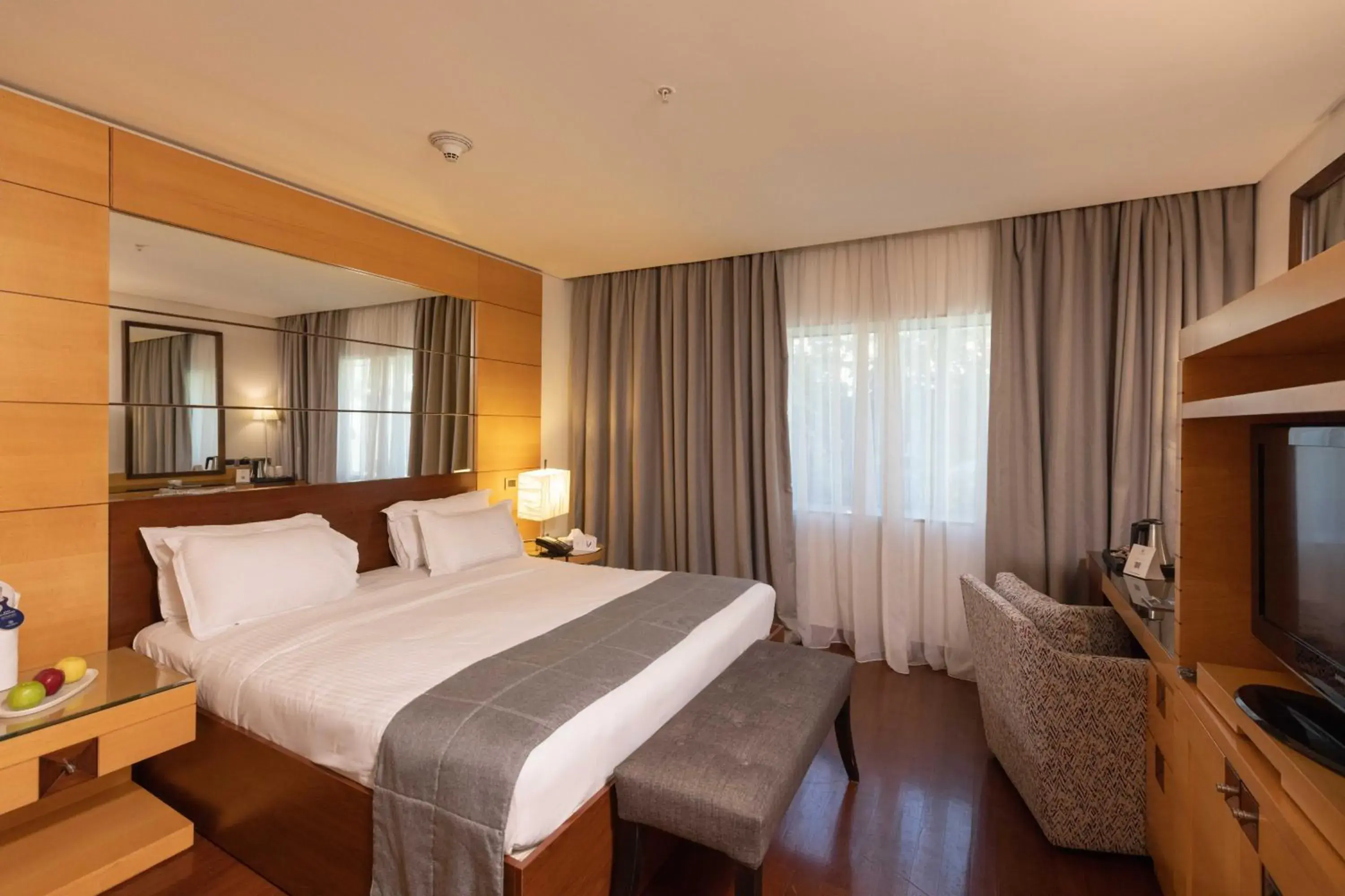 Bed in Coral Beach Hotel And Resort Beirut