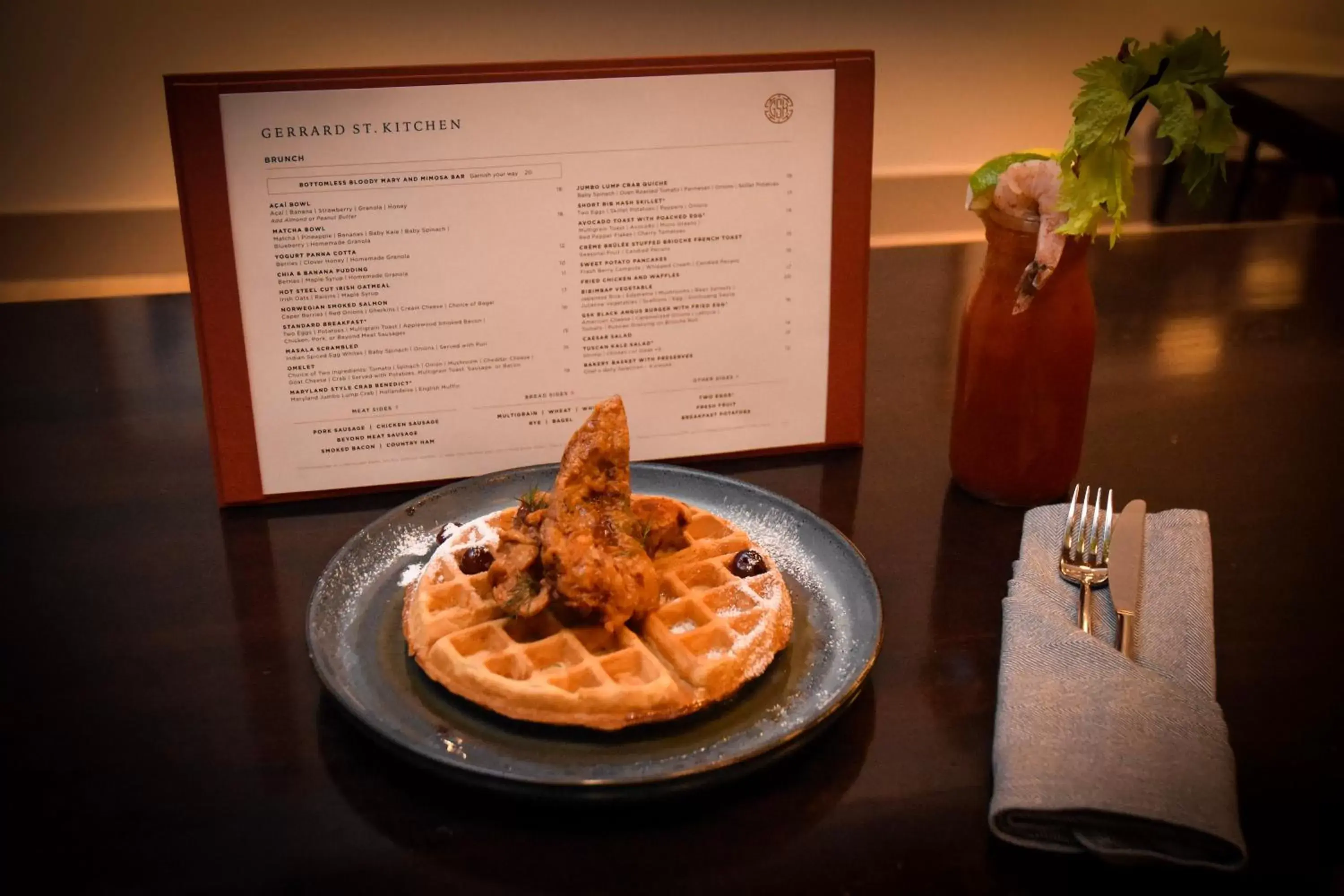 Breakfast in The Darcy Hotel, Washington DC