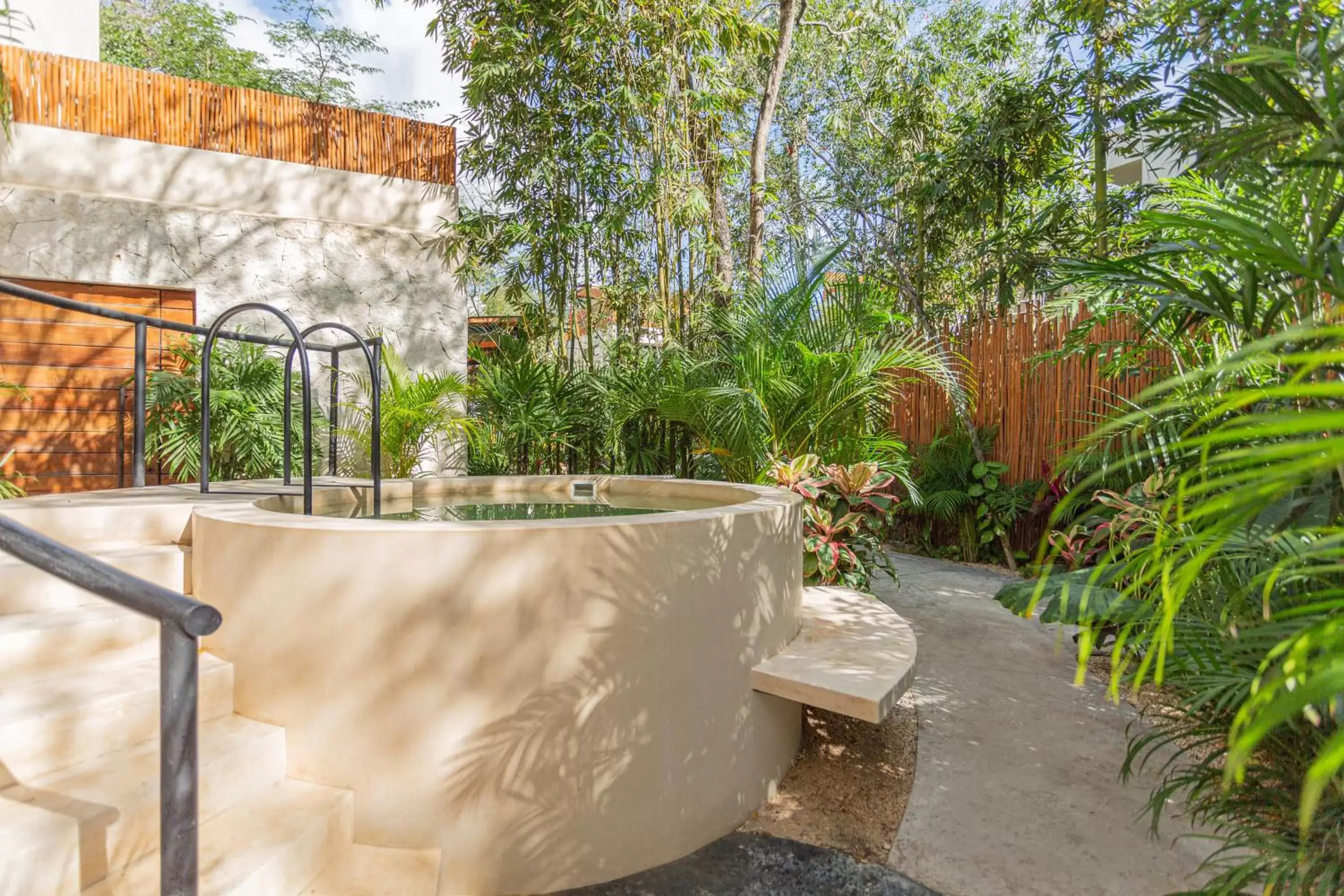 Hot Tub in Atman Residences Tulum Hotel