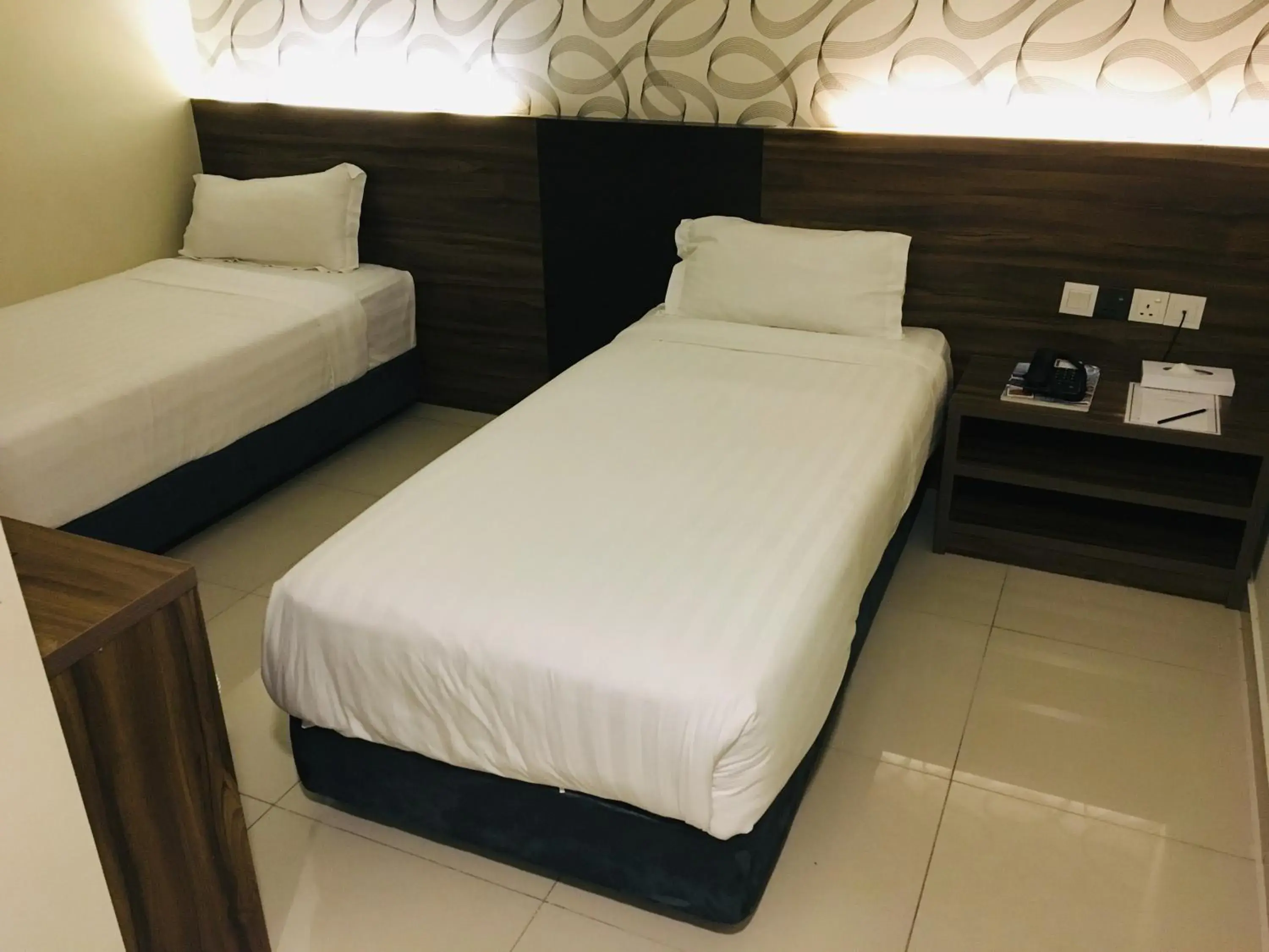 Bed in Izumi Hotel Bukit Bintang Kuala Lumpur