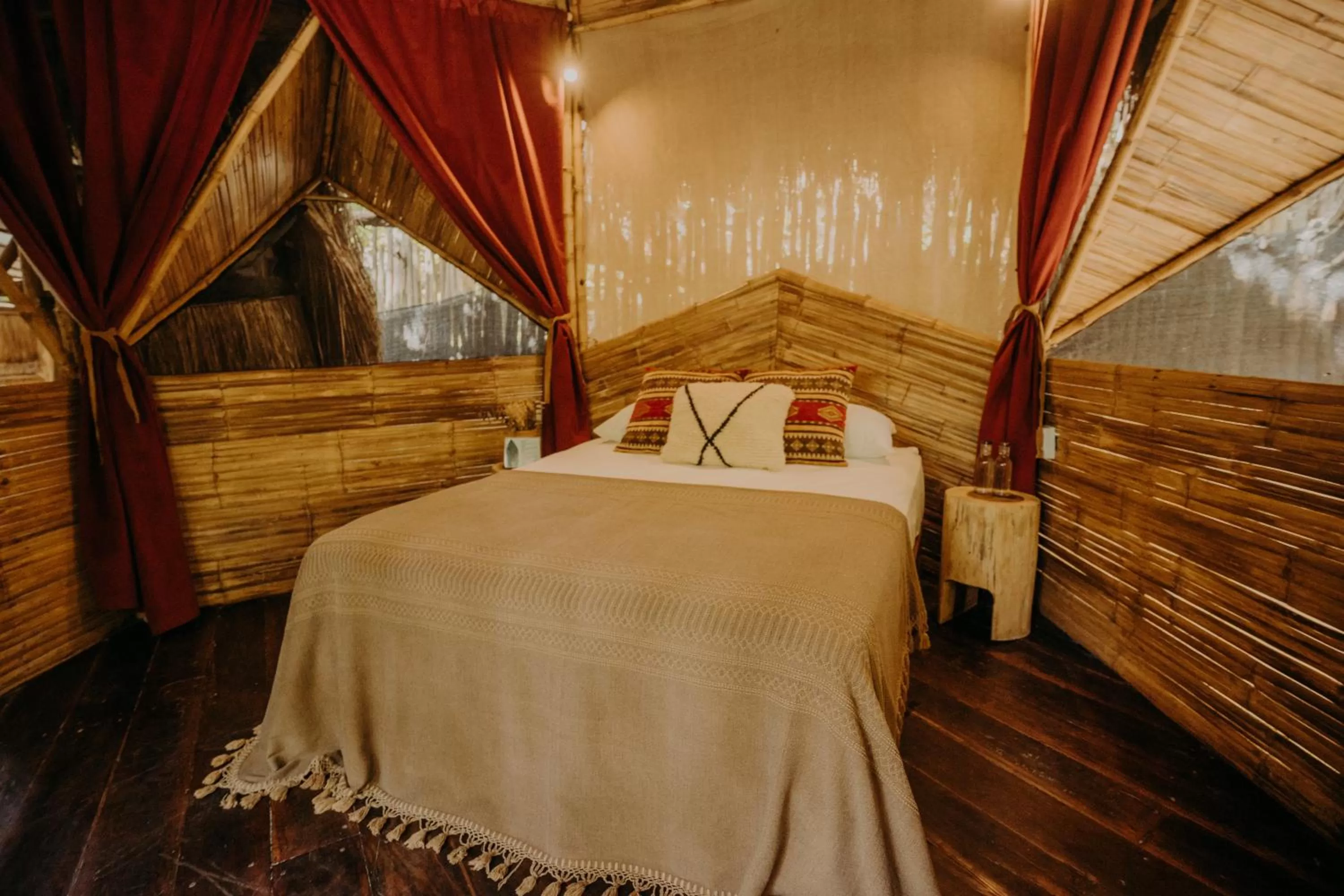 Bed in Ether Tulum
