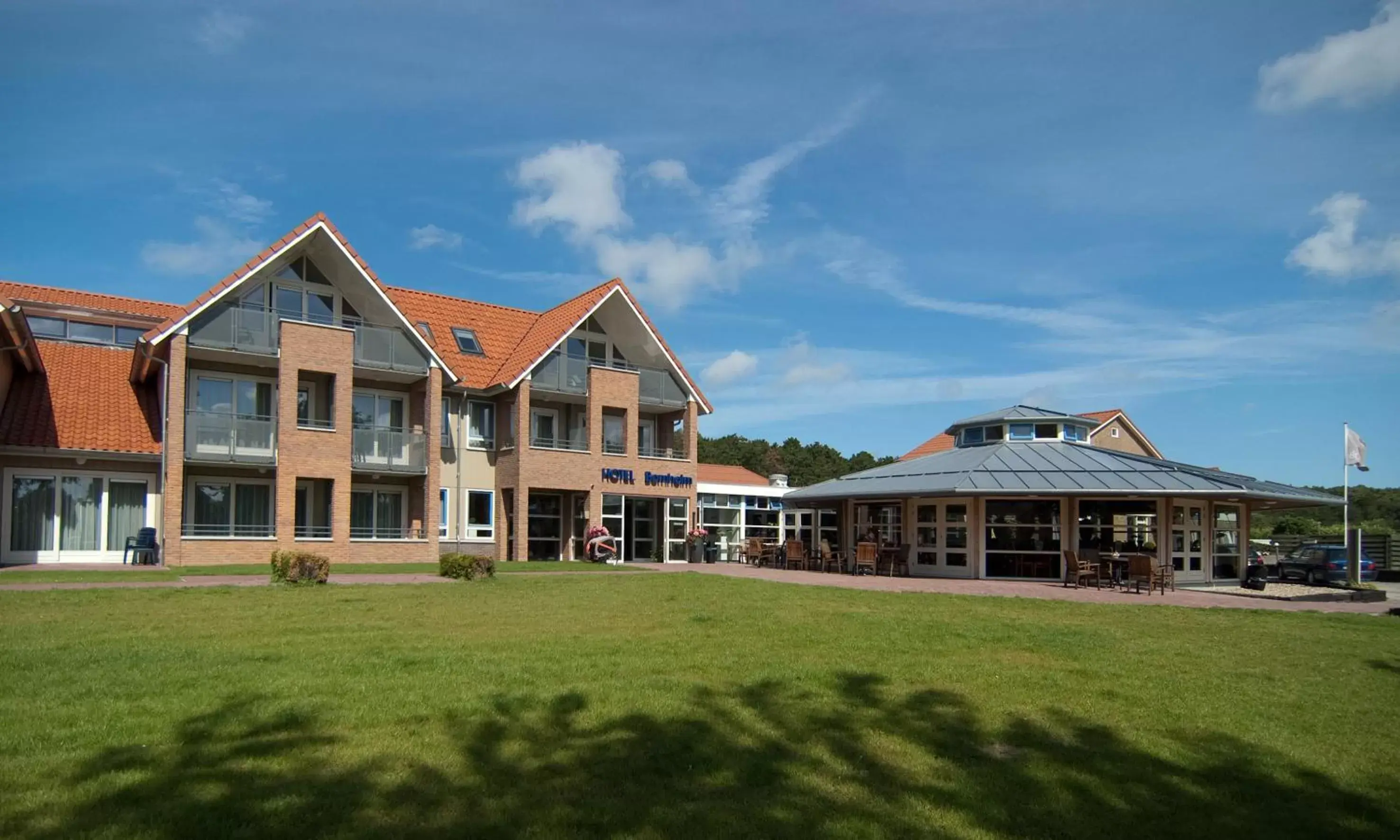 Bird's eye view, Property Building in Hotel Bornholm