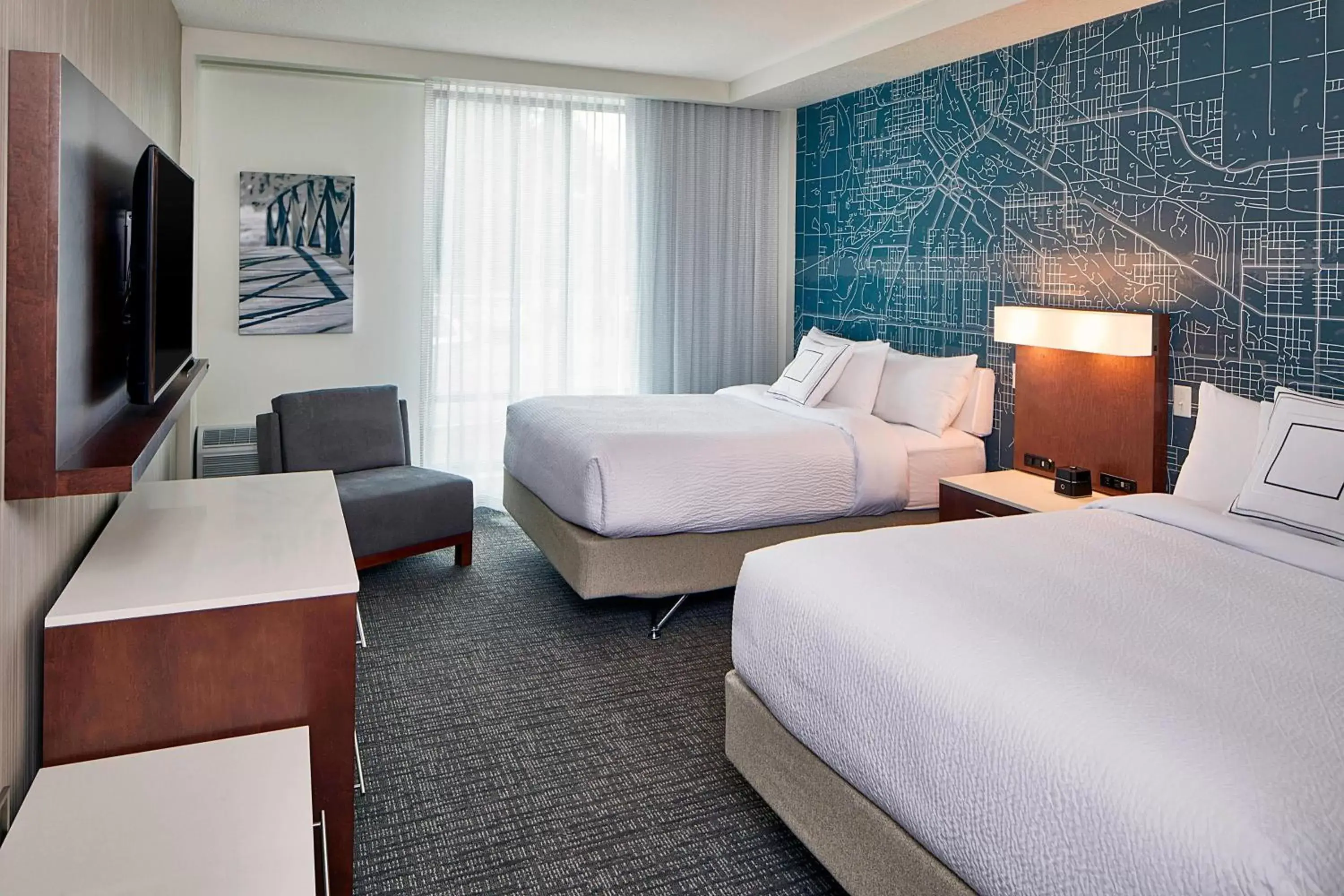 Bedroom, Bed in Courtyard by Marriott Minneapolis West