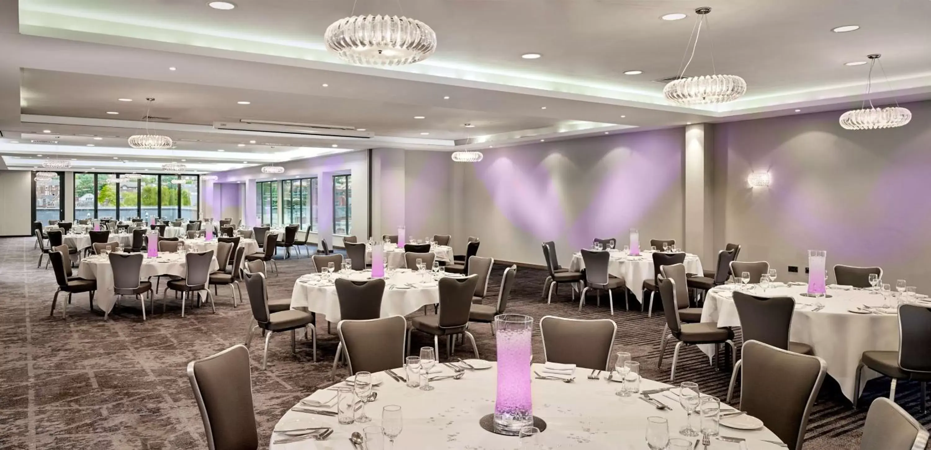 Meeting/conference room, Restaurant/Places to Eat in DoubleTree by Hilton Lincoln