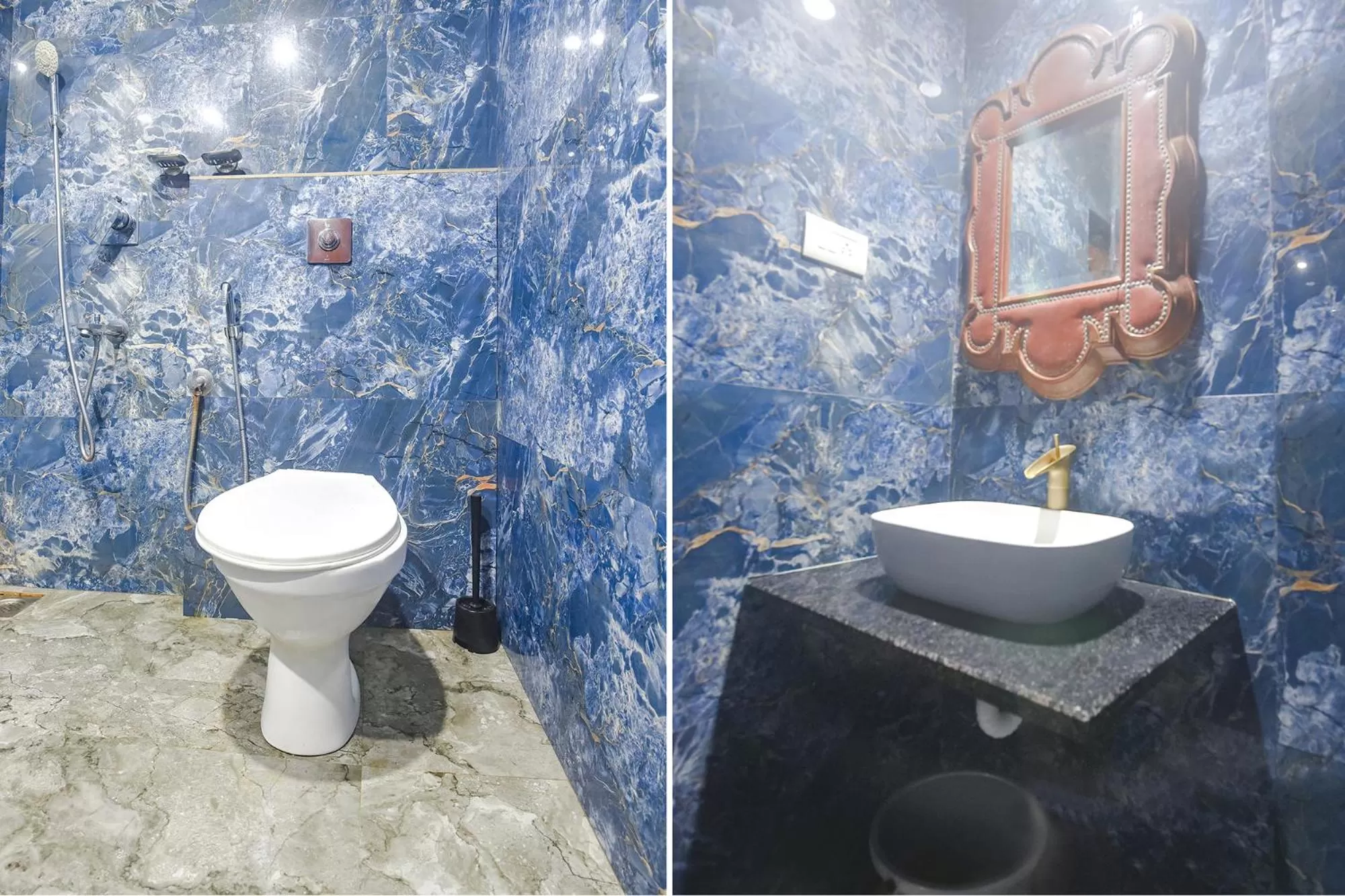 Toilet in FabExpress Corinthia Boutique Rooms - Nr Candolim Beach