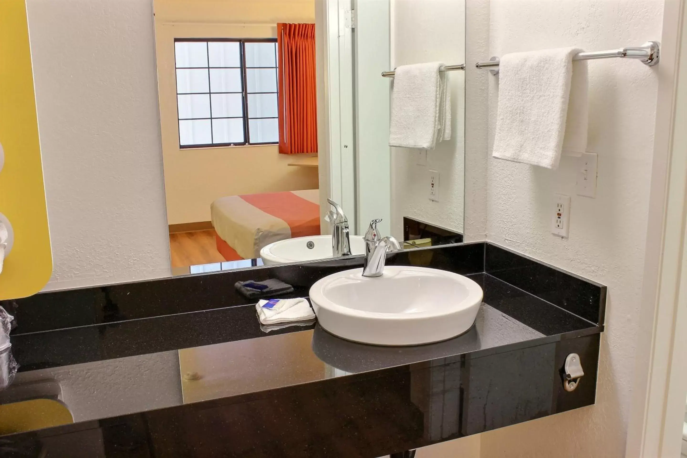 Shower, Bathroom in Motel 6-Coalinga, CA - East