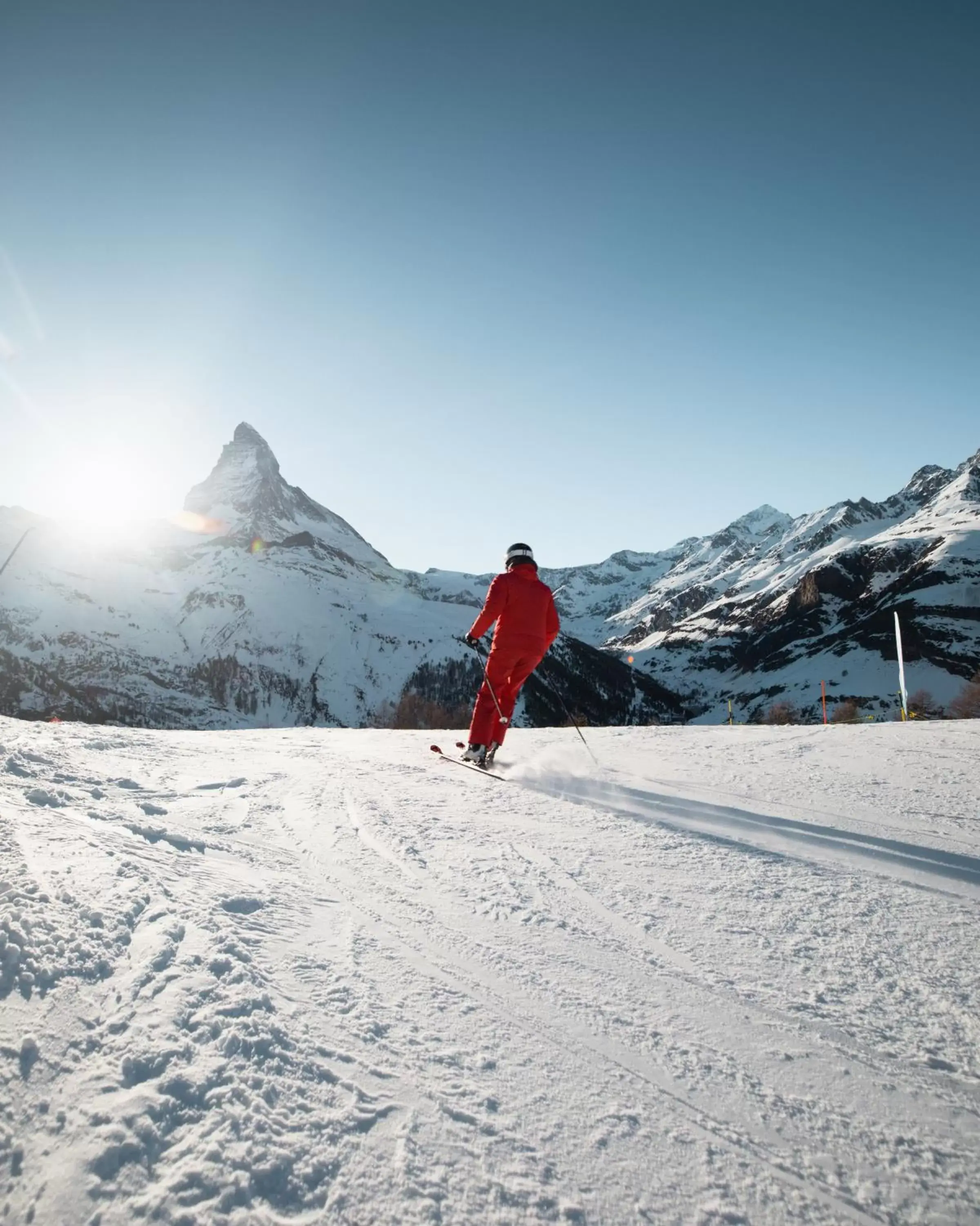 Spring, Skiing in Schweizerhof Zermatt - a Small Luxury Hotel