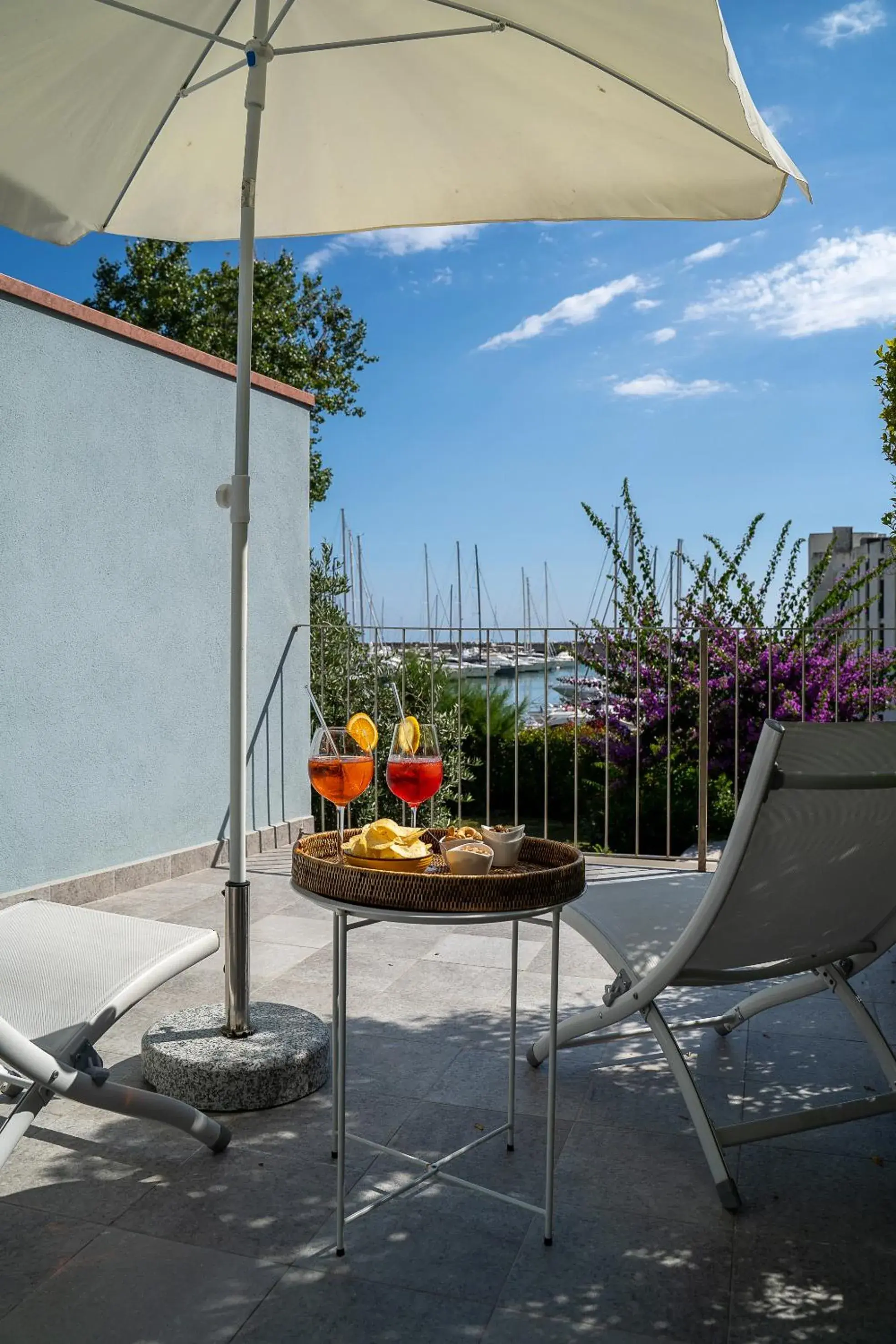 Balcony/Terrace in Blu Hotel