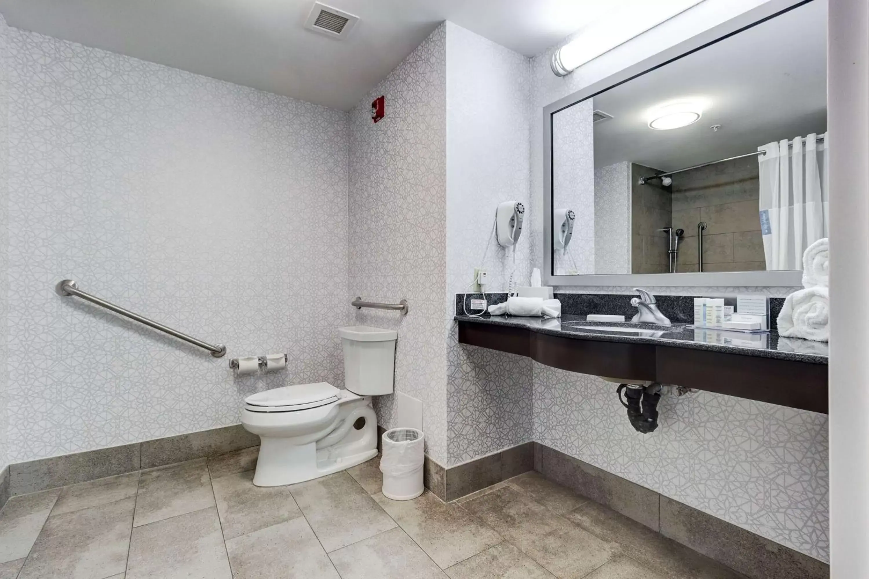 Bathroom in Hampton Inn & Suites by Hilton Brantford