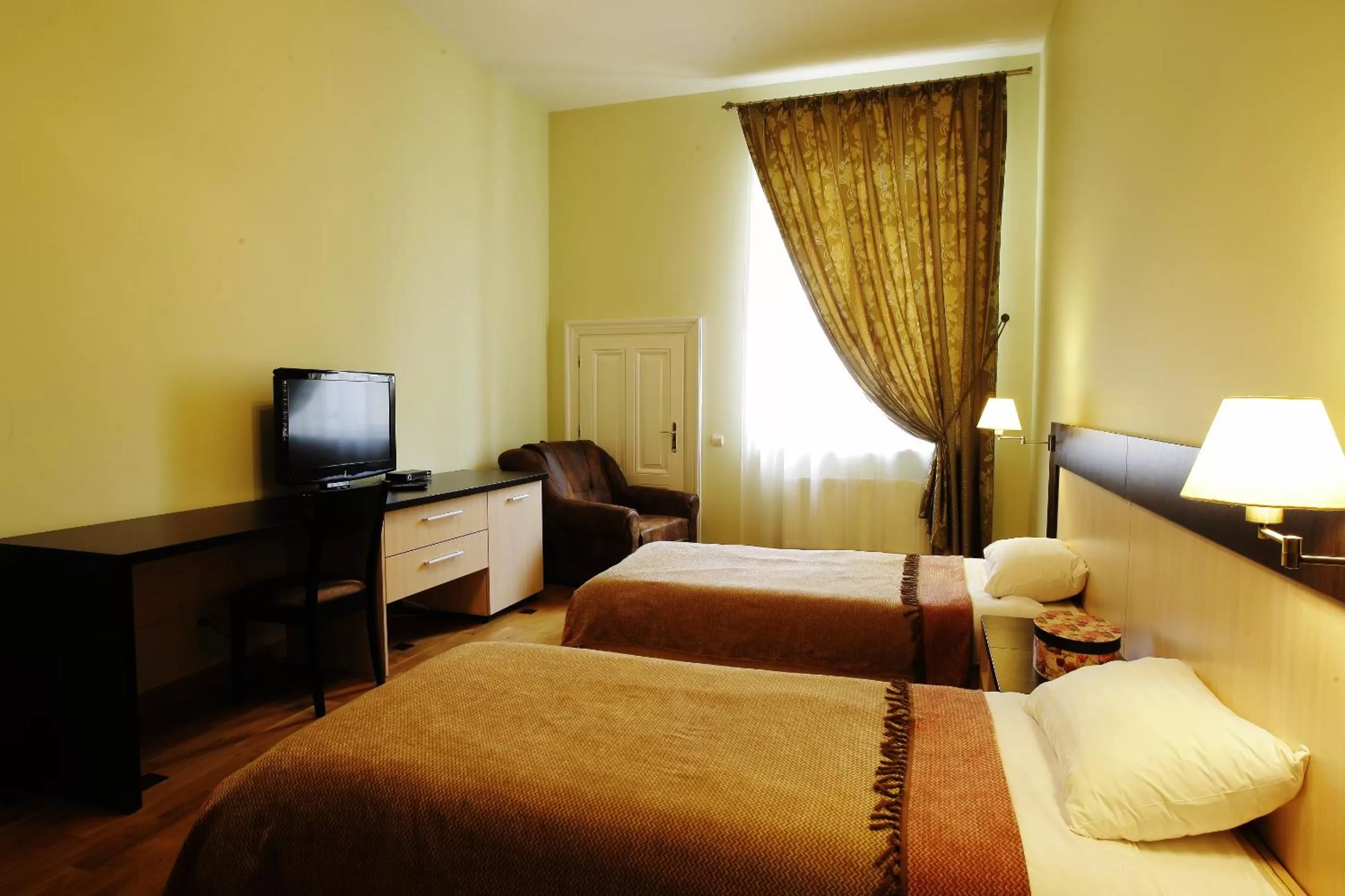 Photo of the whole room, Bed in Mini-Hotel Under The Roof