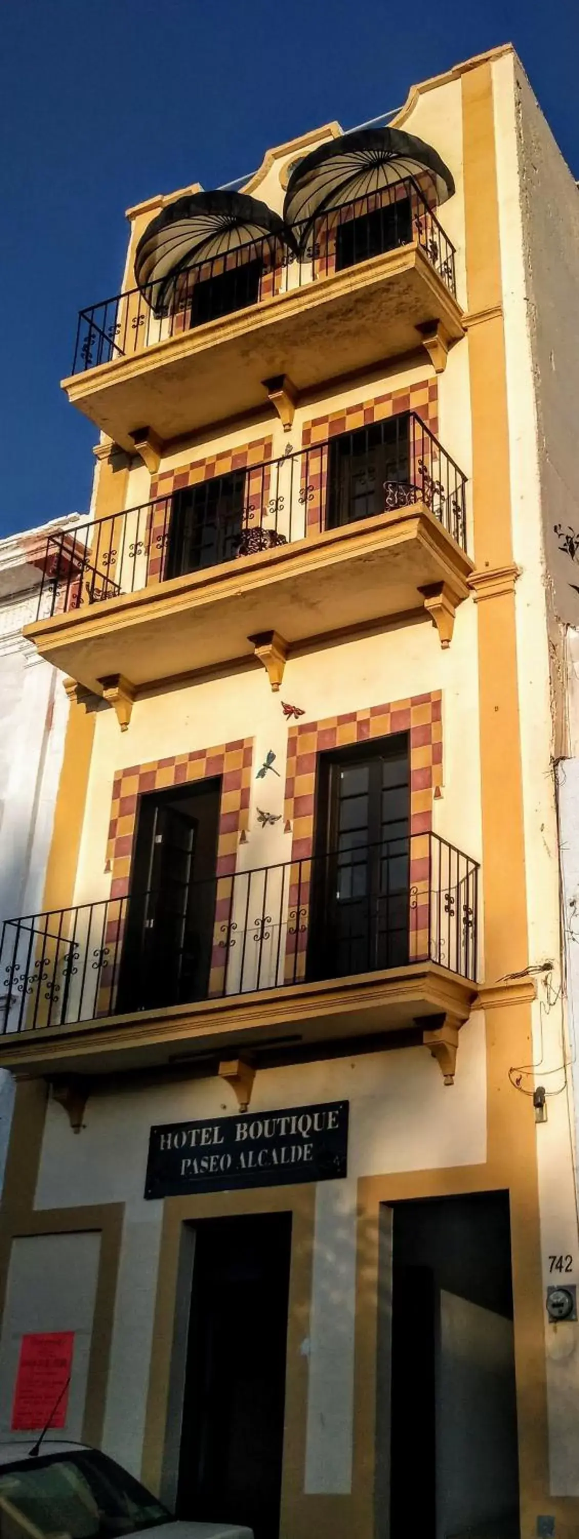 Property Building in Hotel La Casa de las Libélulas