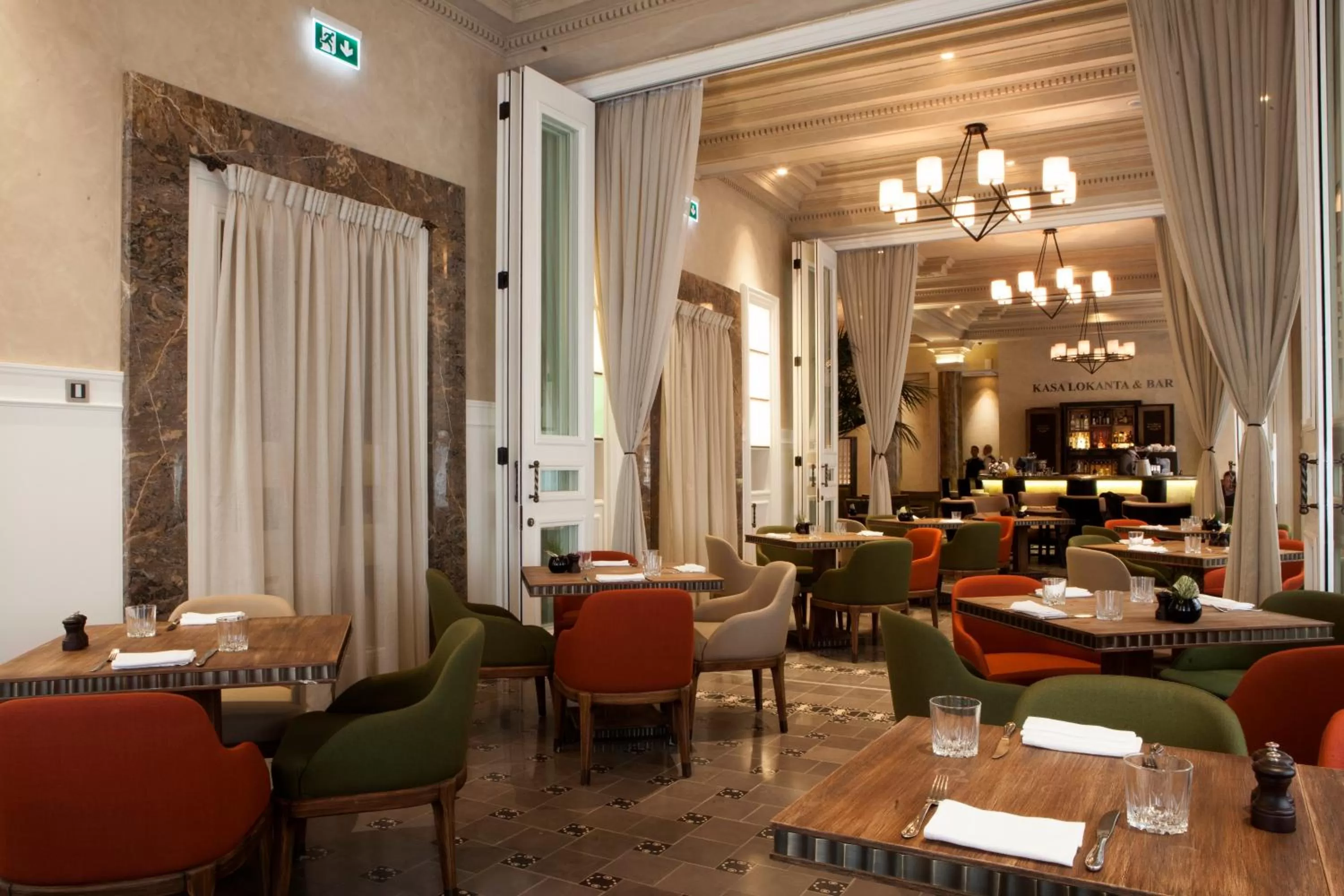 Restaurant/places to eat in The Bank Hotel Istanbul, a Member of Design Hotels