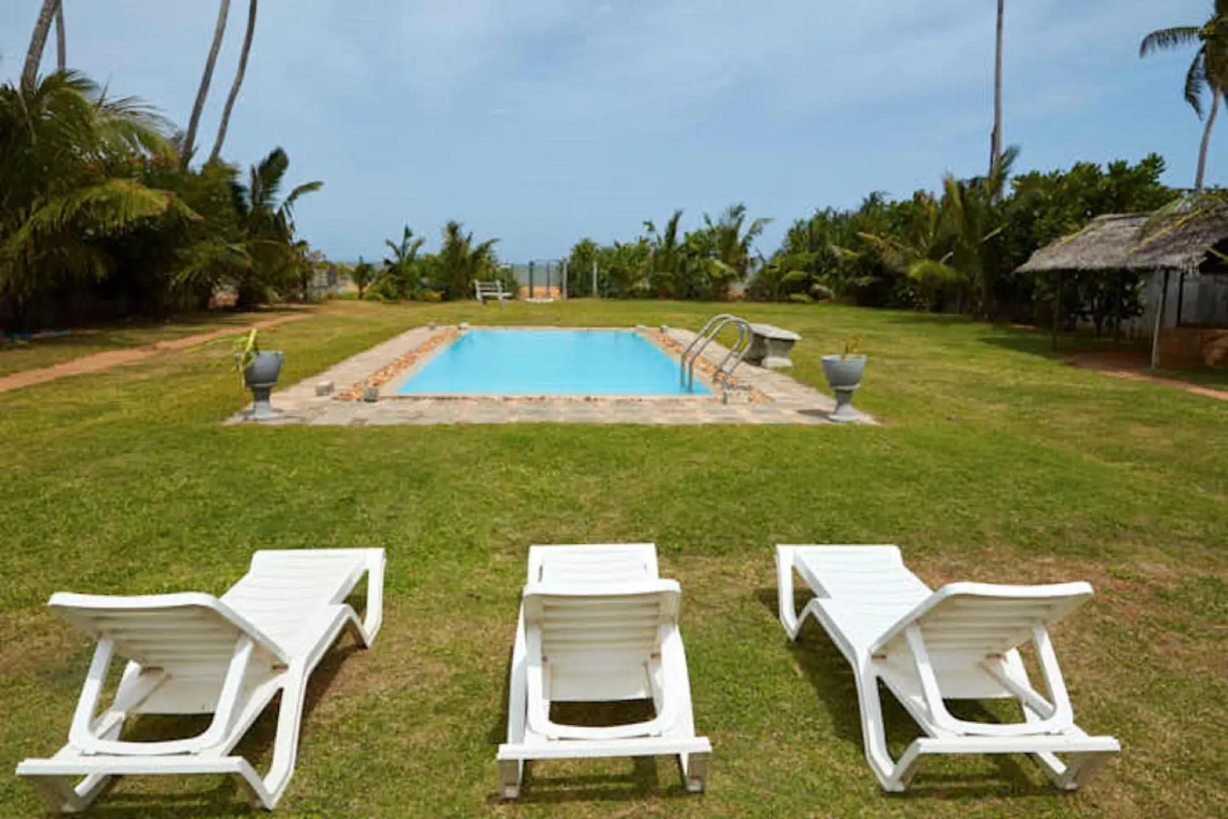 Pool view, Garden in Villa Sunbird