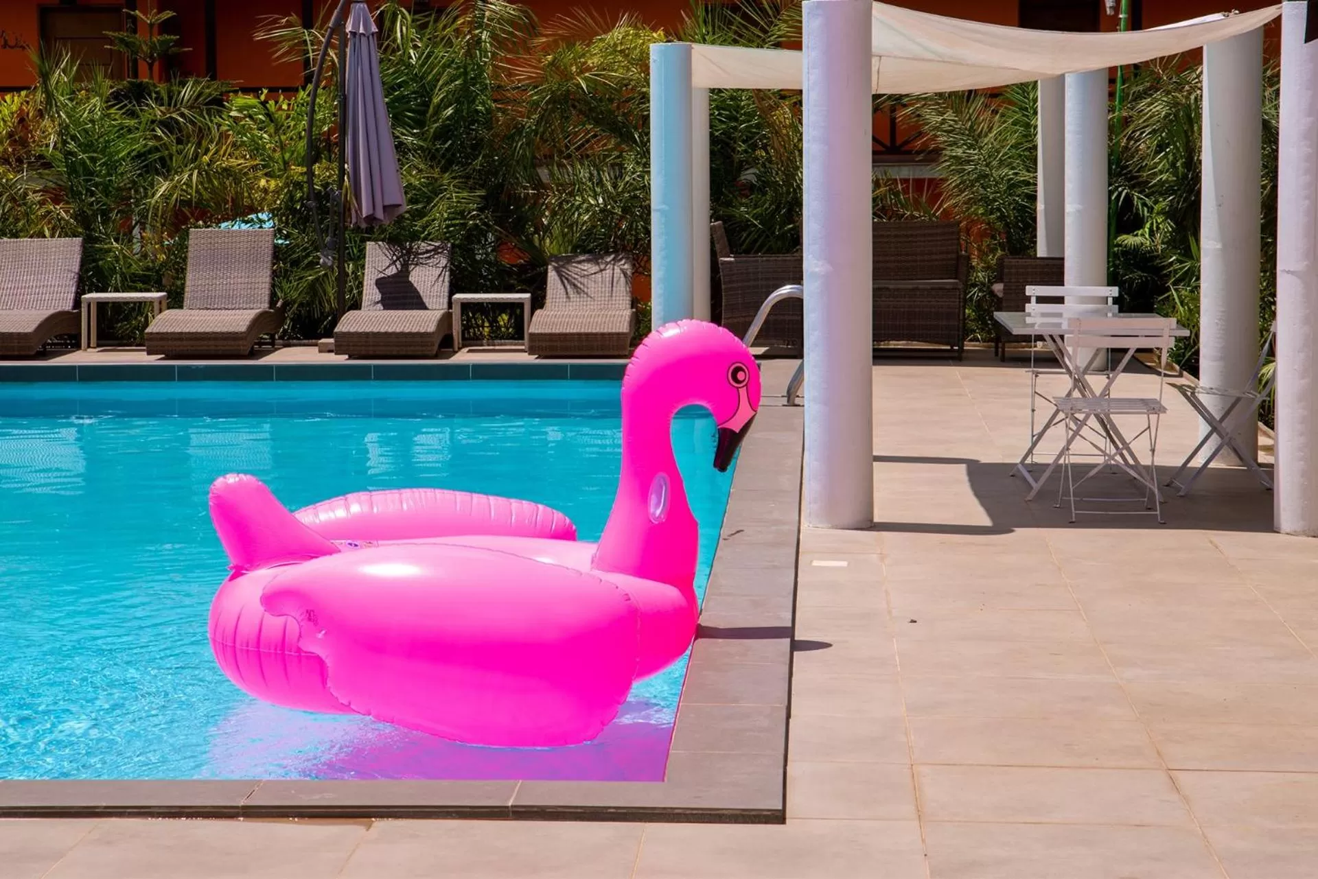 Swimming pool in Ikopa Hôtel Madagascar