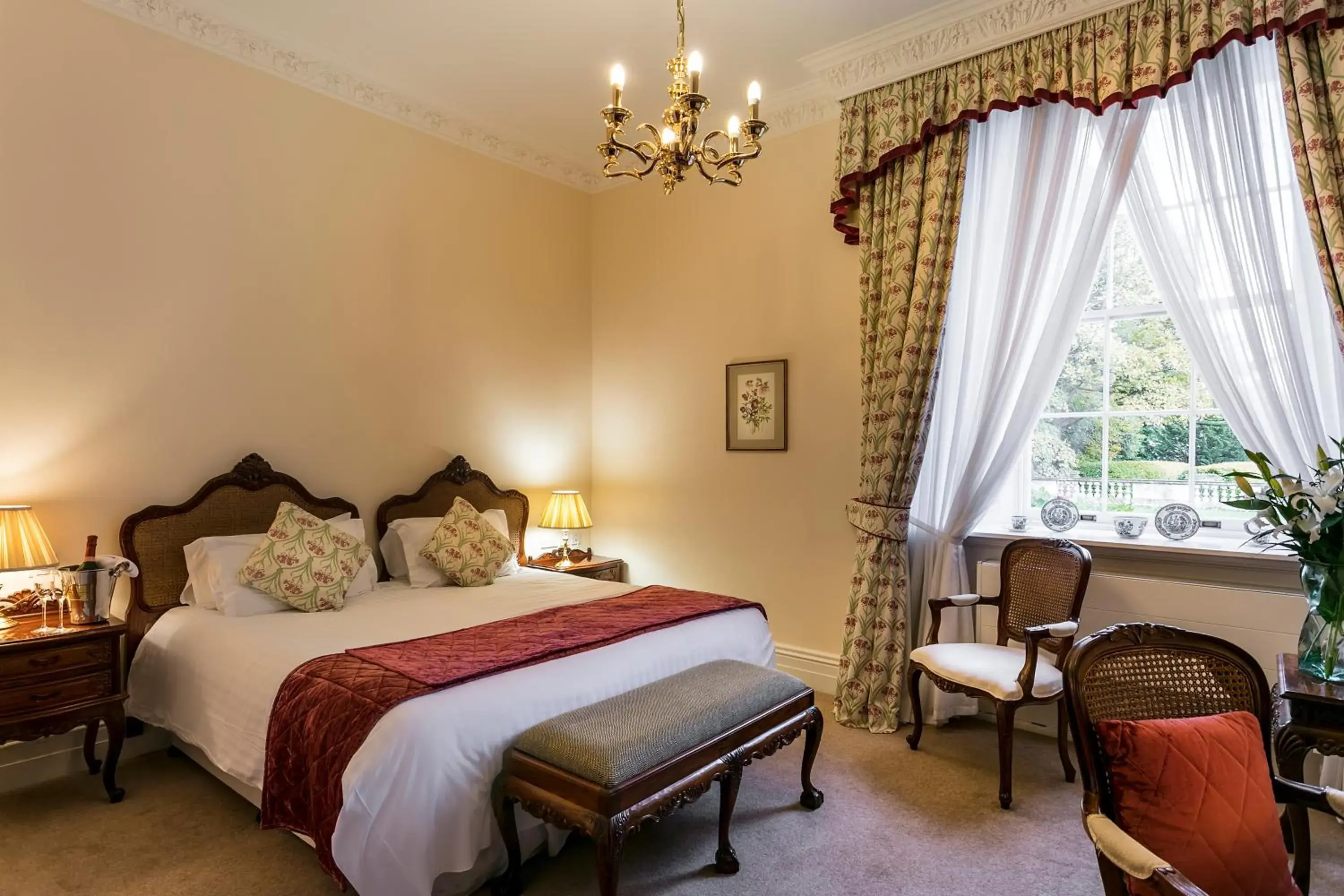 Bedroom, Bed in Doxford Hall Hotel And Spa