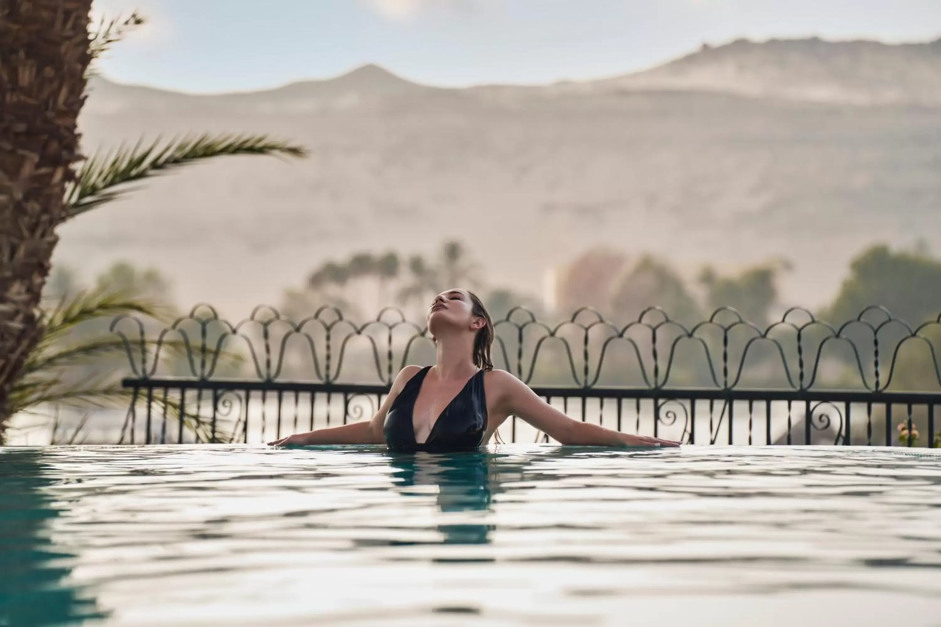 Swimming Pool in Sofitel Legend Old Cataract