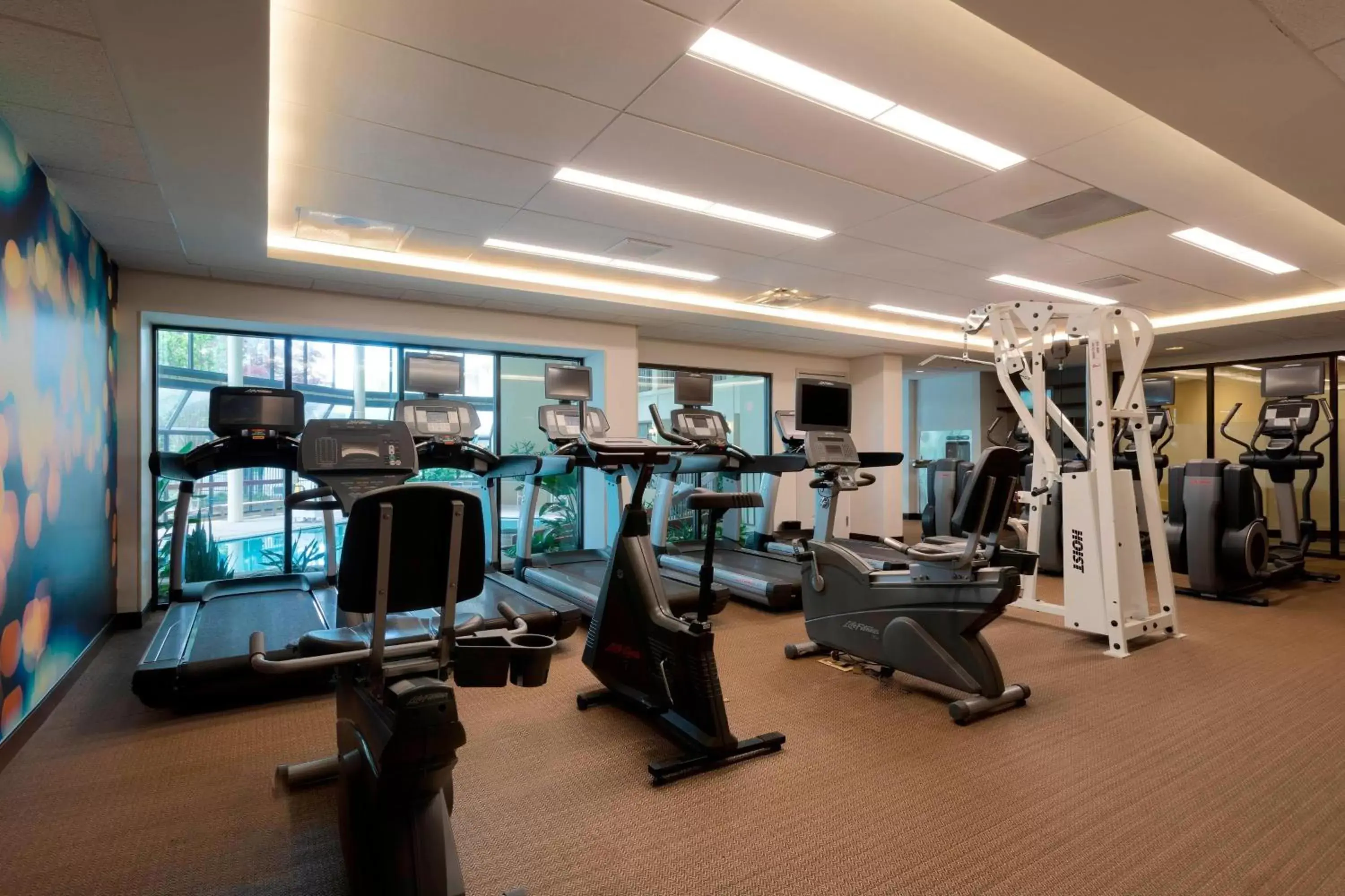 Fitness centre/facilities, Fitness Center/Facilities in Greensboro-High Point Marriott Airport