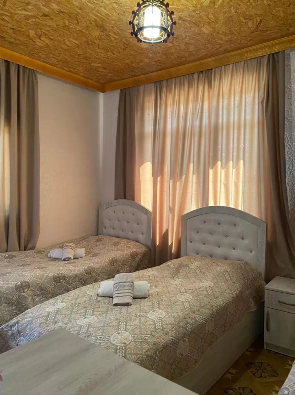 Bed in Tatev Shinuhayr Hotel'