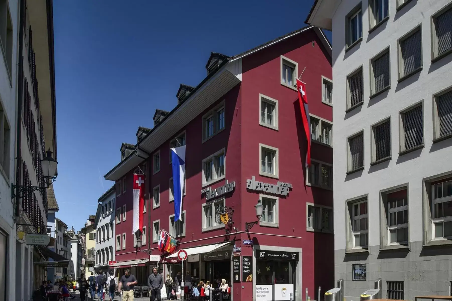 Property building in Hotel Alexander Zurich Old Town