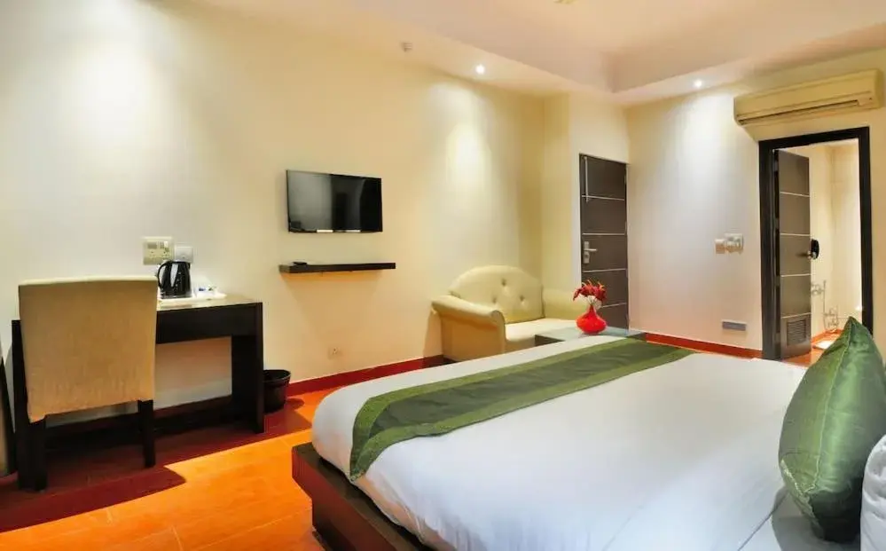 Bed in Zenith Hotel - Delhi Airport